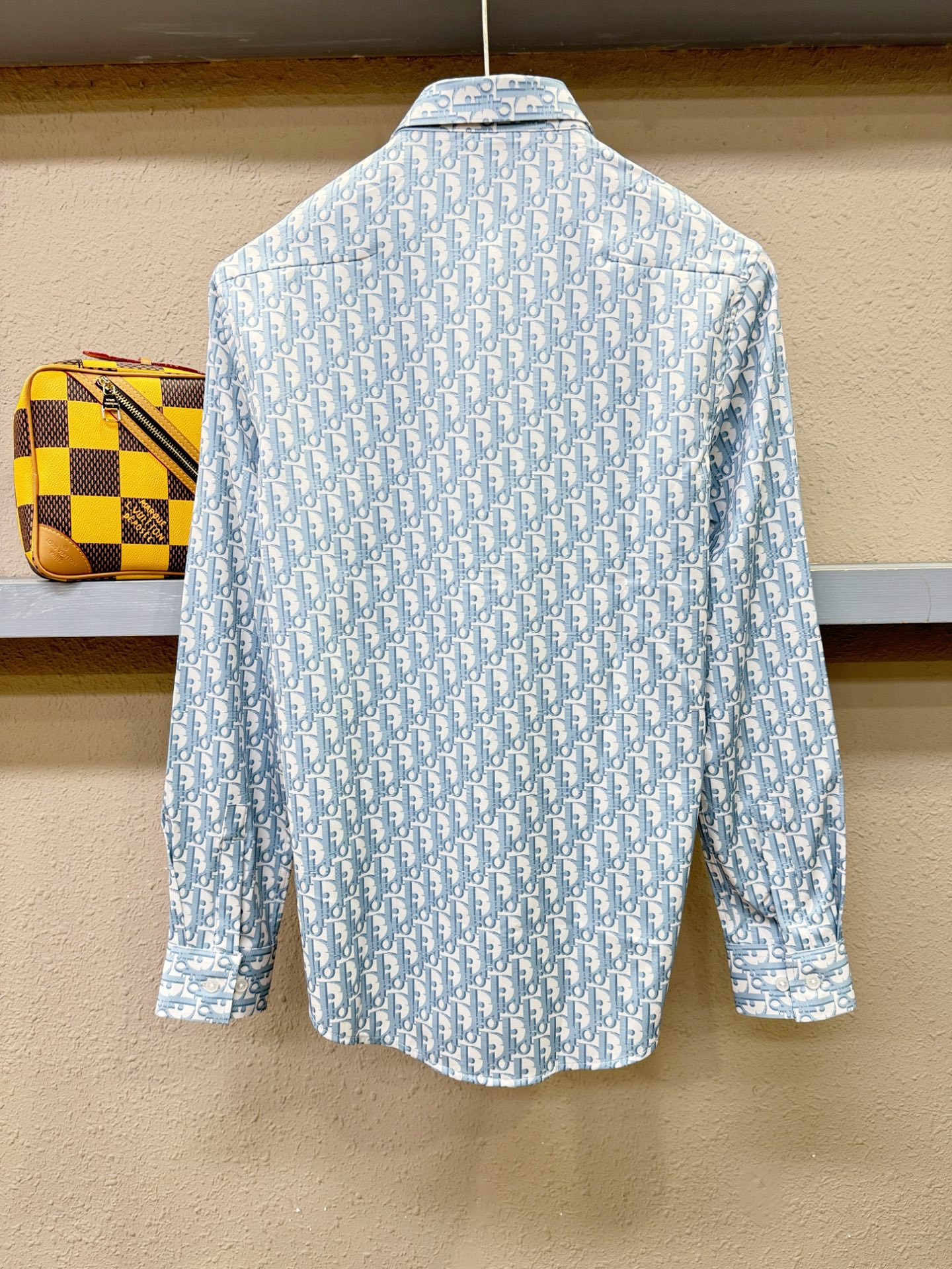 高定款(真丝面料升级 ) Dior迪奥 最大可穿190斤，新款真丝衬衫，男女同款，定制真丝面料，不抽丝！