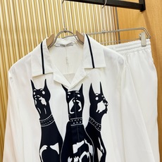 高定款(真丝面料升级 )最大可穿250斤,Givenchy 纪梵希 新款真丝套装,男女同款家居服套装,定 高定款(真丝面料升级 )最大可穿250斤,Givenchy 纪梵希 新款真丝套装,男女同款家居服套装,定