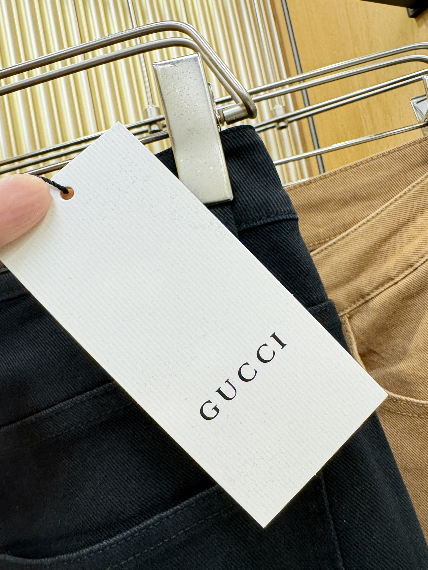 Gucci古奇 2026新款休闲裤，精选面料，柔软舒适有质感，原版五金配件，非常炫酷，细节处理精致，上身