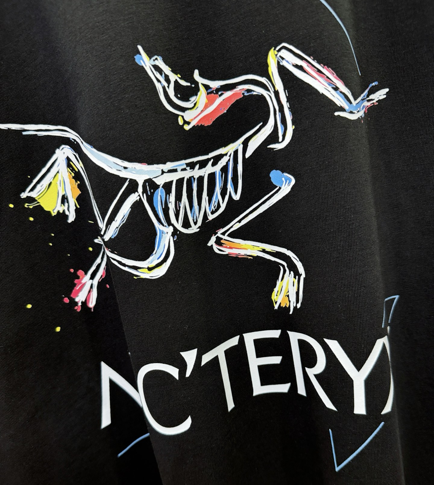 ARC‘TERYX/始祖鸟 2026新款短袖T恤！男女同款！走秀图案时尚休闲短袖T恤衫！设计logo设计！极具设计精选客