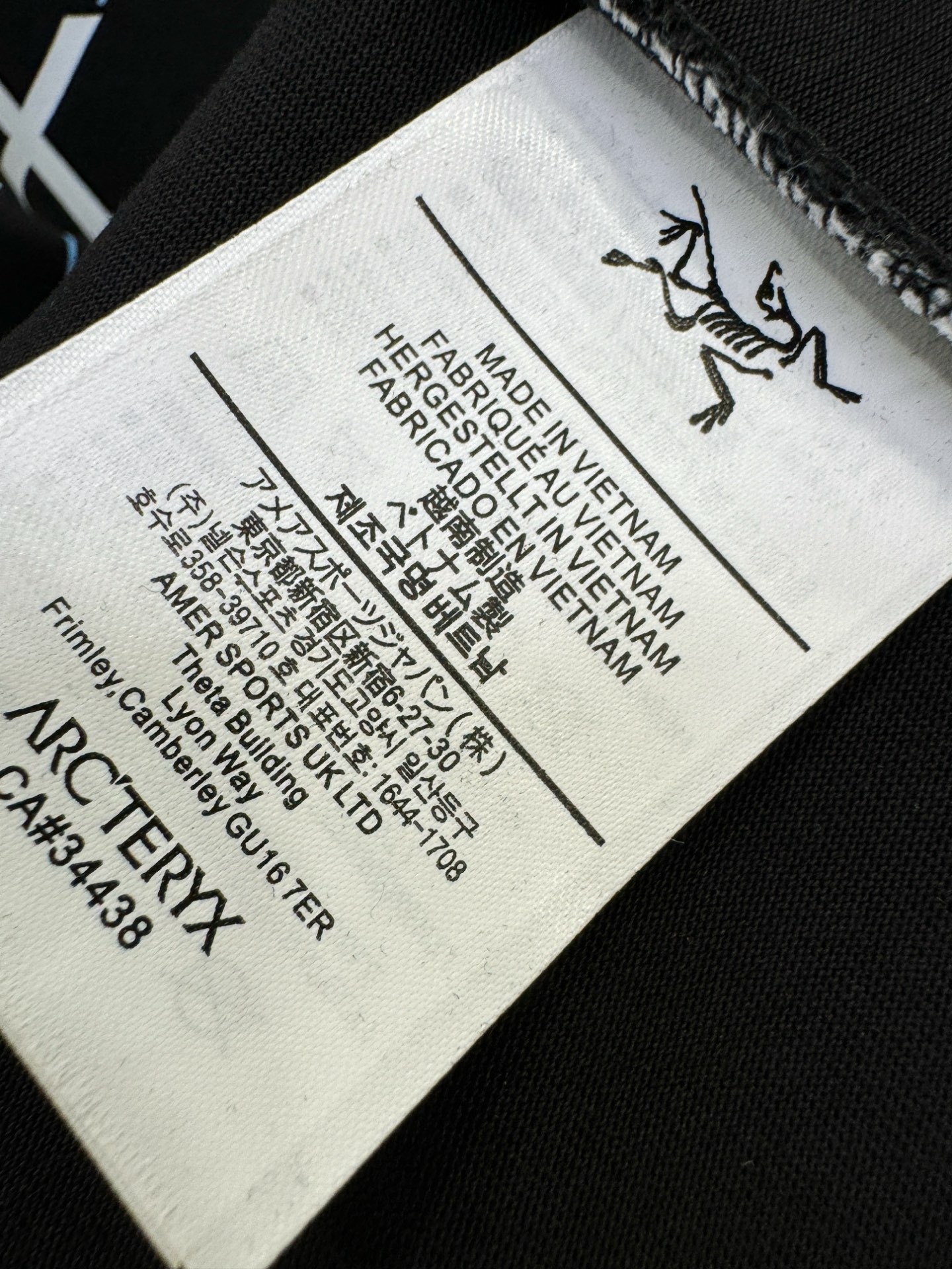ARC‘TERYX/始祖鸟 2026新款短袖T恤！男女同款！走秀图案时尚休闲短袖T恤衫！设计logo设计！极具设计精选客