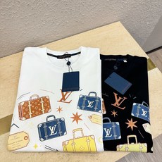LV路易威登 2026新款短袖T恤!男女同款!走秀图案时尚休闲短袖T恤衫!设计logo设计!极具设计精选客供面料,手感柔 LV路易威登 2026新款短袖T恤!男女同款!走秀图案时尚休闲短袖T恤衫!设计logo设计!极具设计精选客供面料,手感柔
