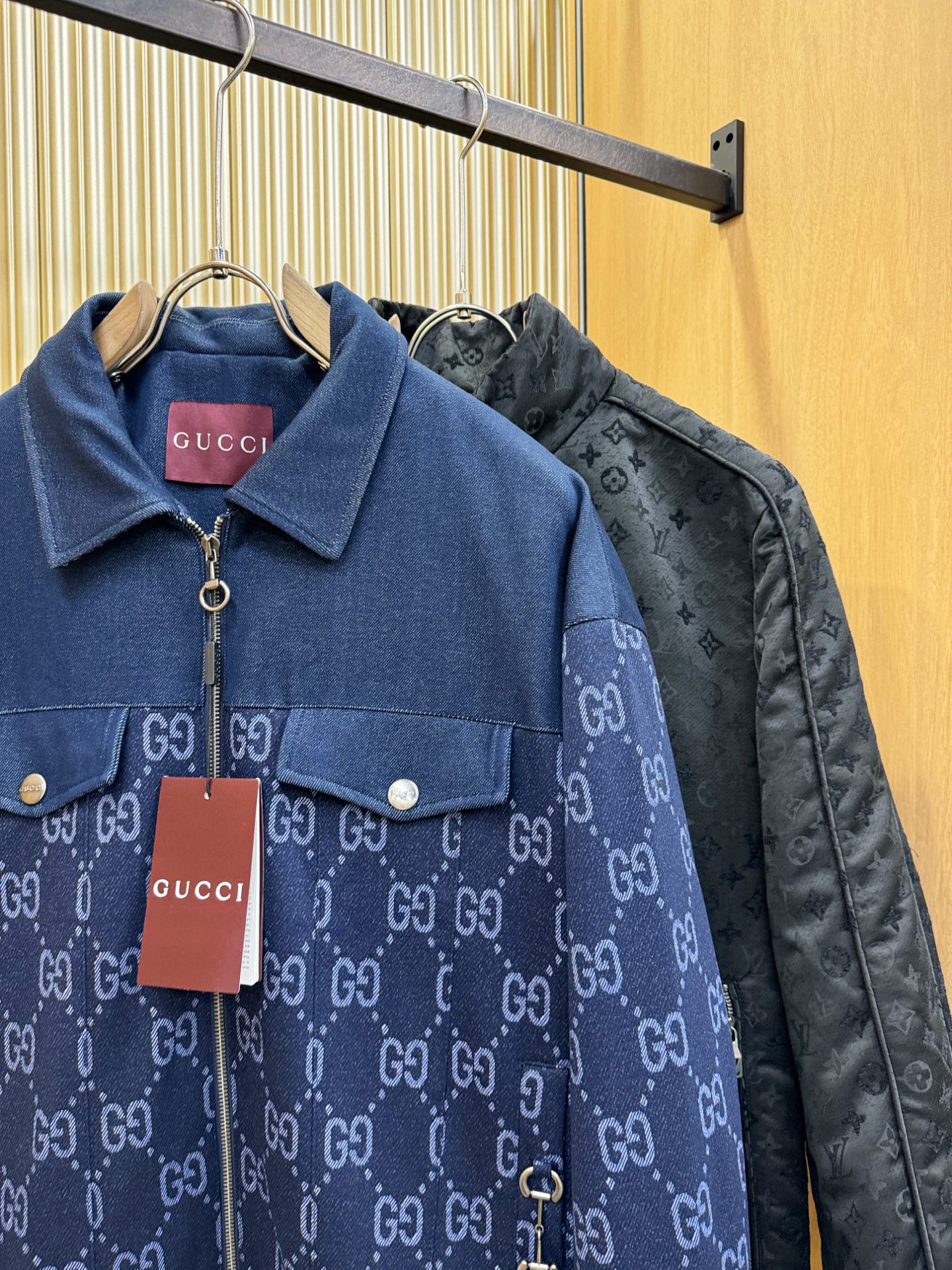 Gucci古奇 2026秋冬新款夹克外套，原单狠货 意大利进口面料时尚夹克外套。欧洲专柜同步，上身更随意大方，专柜原版五
