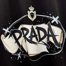 PRADA 普拉达 2026新款短袖T恤!男女同款!走秀图案时尚休闲短袖T恤衫!设计logo设计!极具设计精选客供面料 PRADA 普拉达 2026新款短袖T恤!男女同款!走秀图案时尚休闲短袖T恤衫!设计logo设计!极具设计精选客供面料
