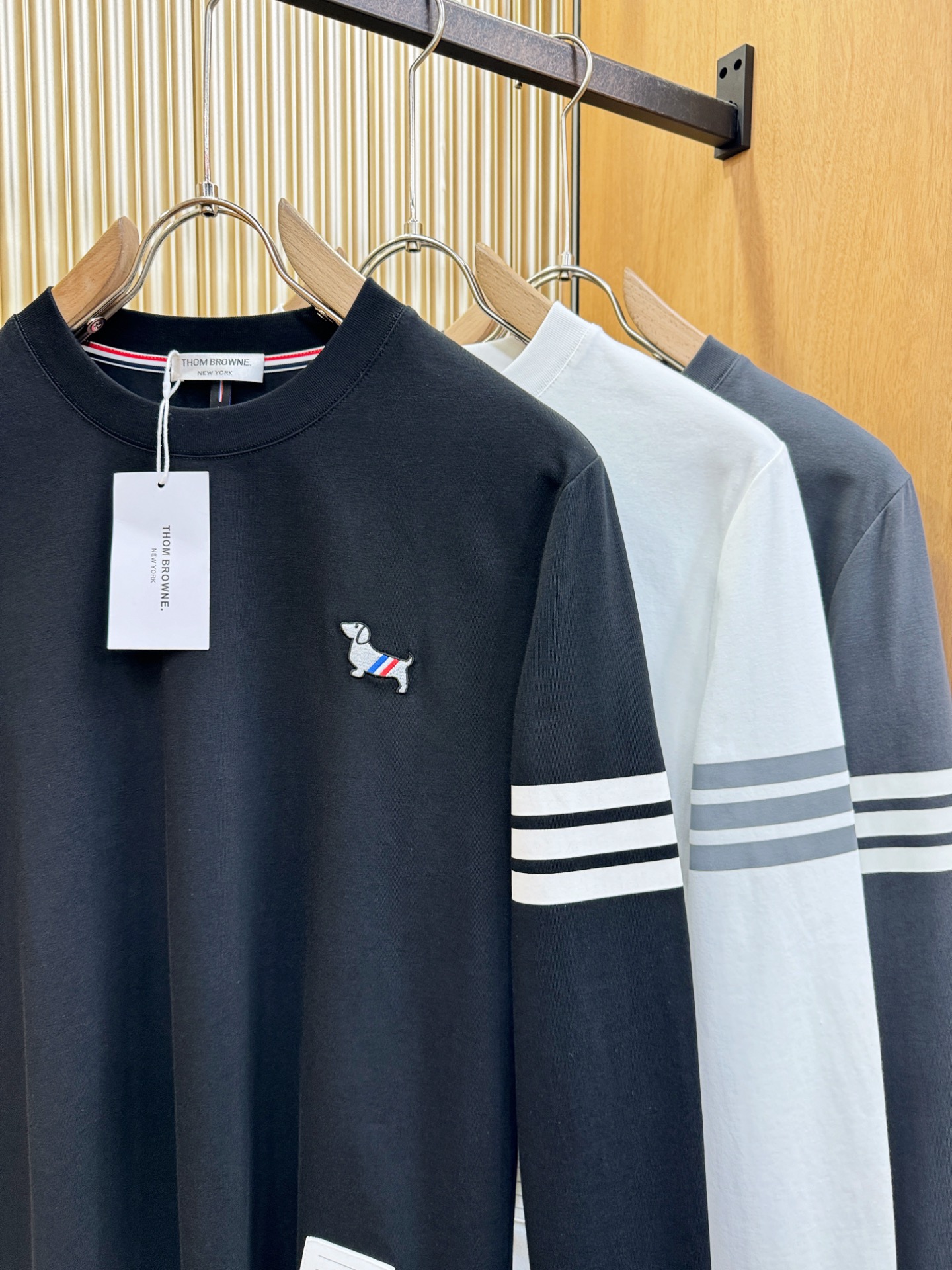 TB 2026ss新品 长袖T恤，经典Logo设计，百搭款 官网同步发售 定制面料，柔软细腻  舒适透气，亲肤感极高，完