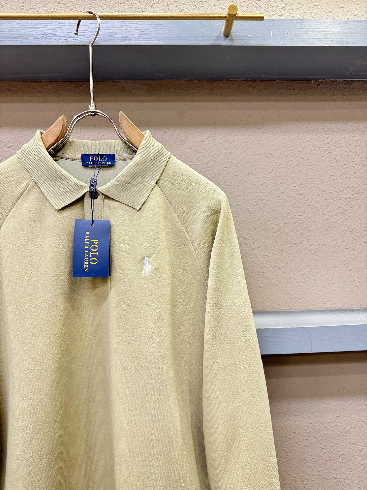 POLO 2026秋季新品，官网同步 经典大气百搭Polo领长袖T恤，顶级原版面料，质感细腻 超柔软亲肤触感！奢华高贵 