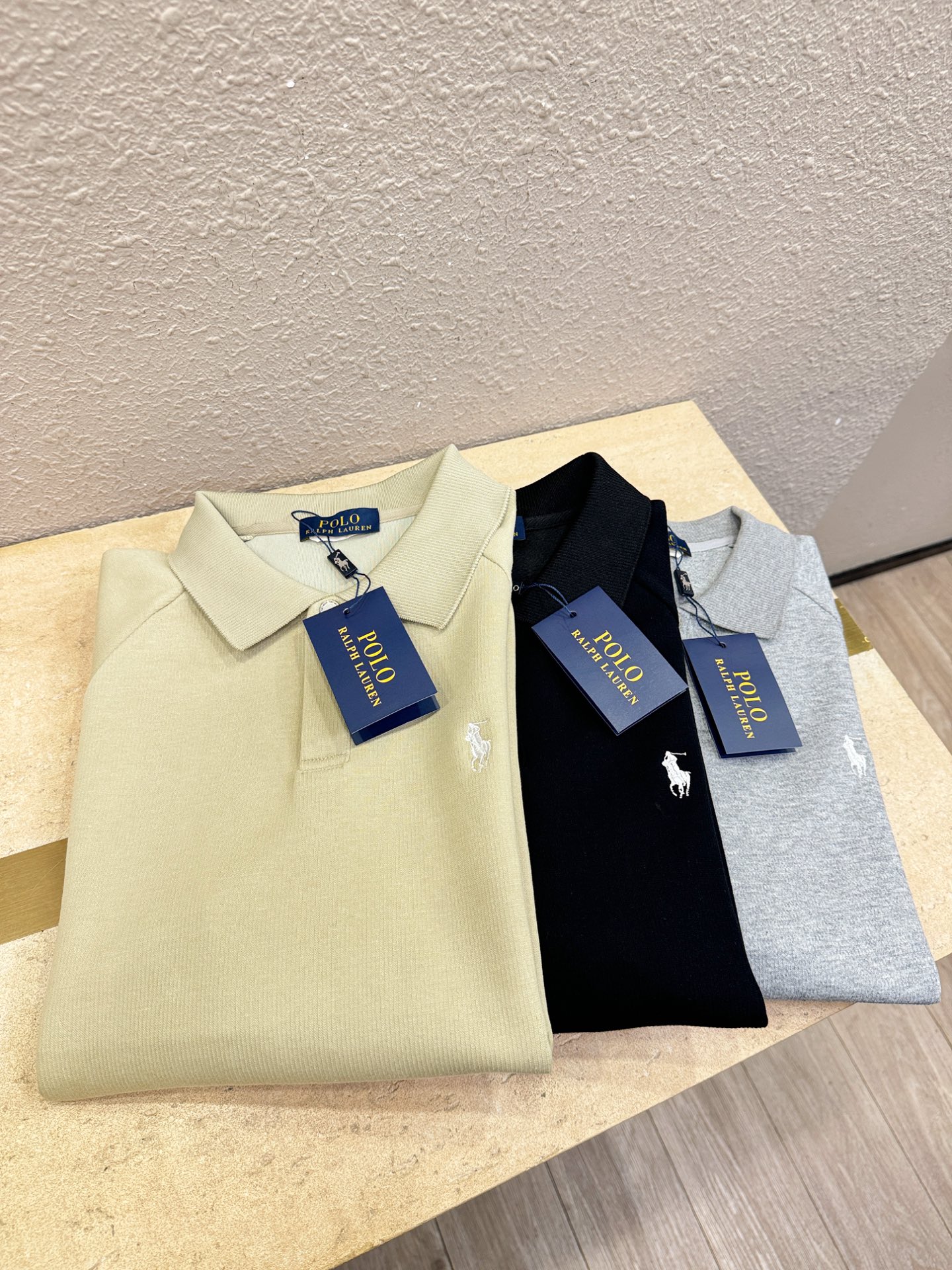 POLO 2026秋季新品，官网同步 经典大气百搭Polo领长袖T恤，顶级原版面料，质感细腻 超柔软亲肤触感！奢华高贵 
