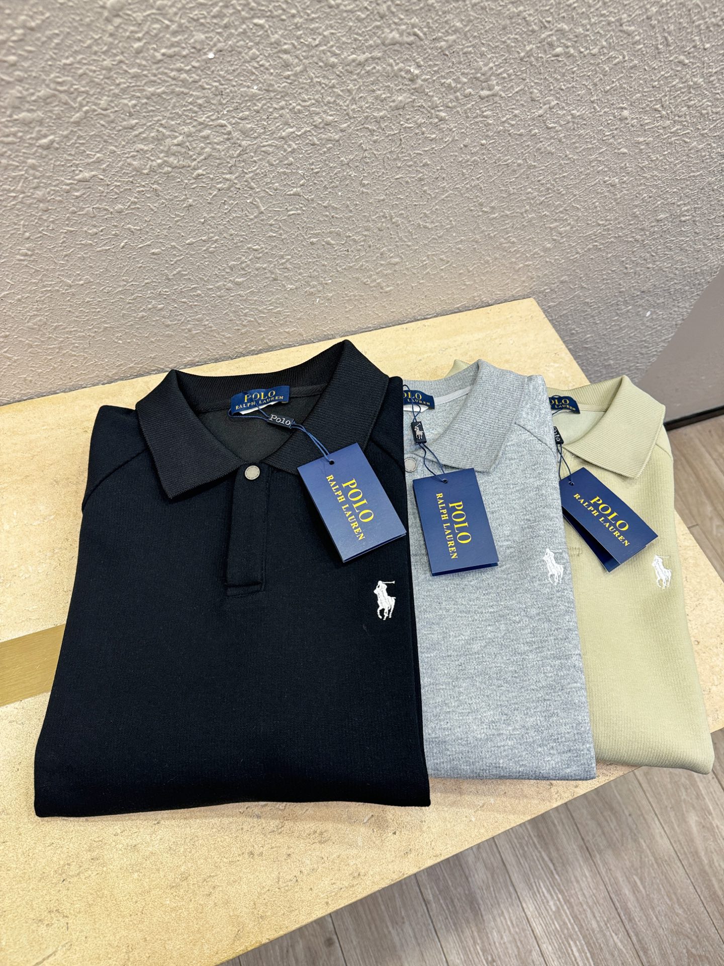 POLO 2026秋季新品，官网同步 经典大气百搭Polo领长袖T恤，顶级原版面料，质感细腻 超柔软亲肤触感！奢华高贵 