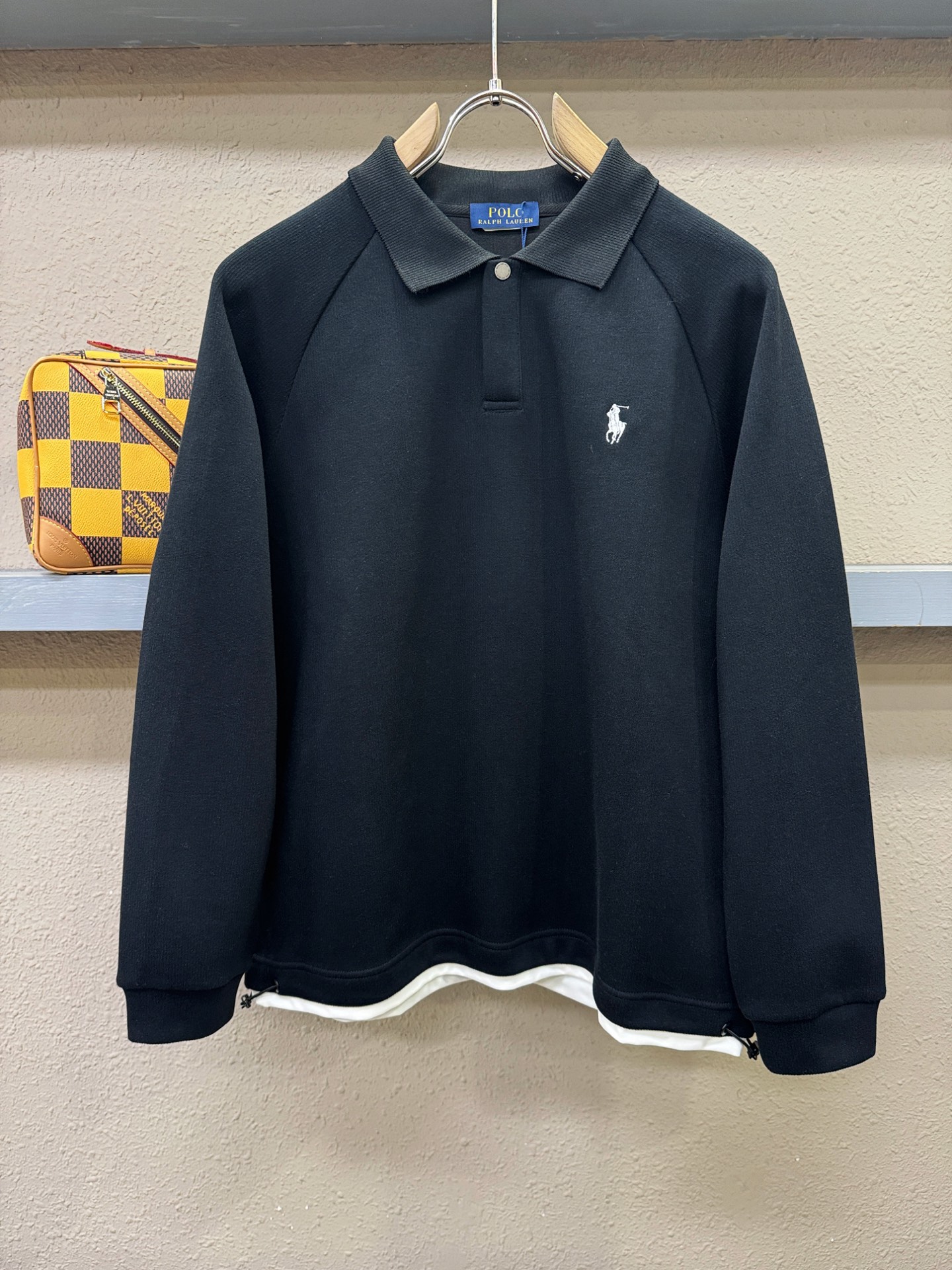 POLO 2026秋季新品，官网同步 经典大气百搭Polo领长袖T恤，顶级原版面料，质感细腻 超柔软亲肤触感！奢华高贵 