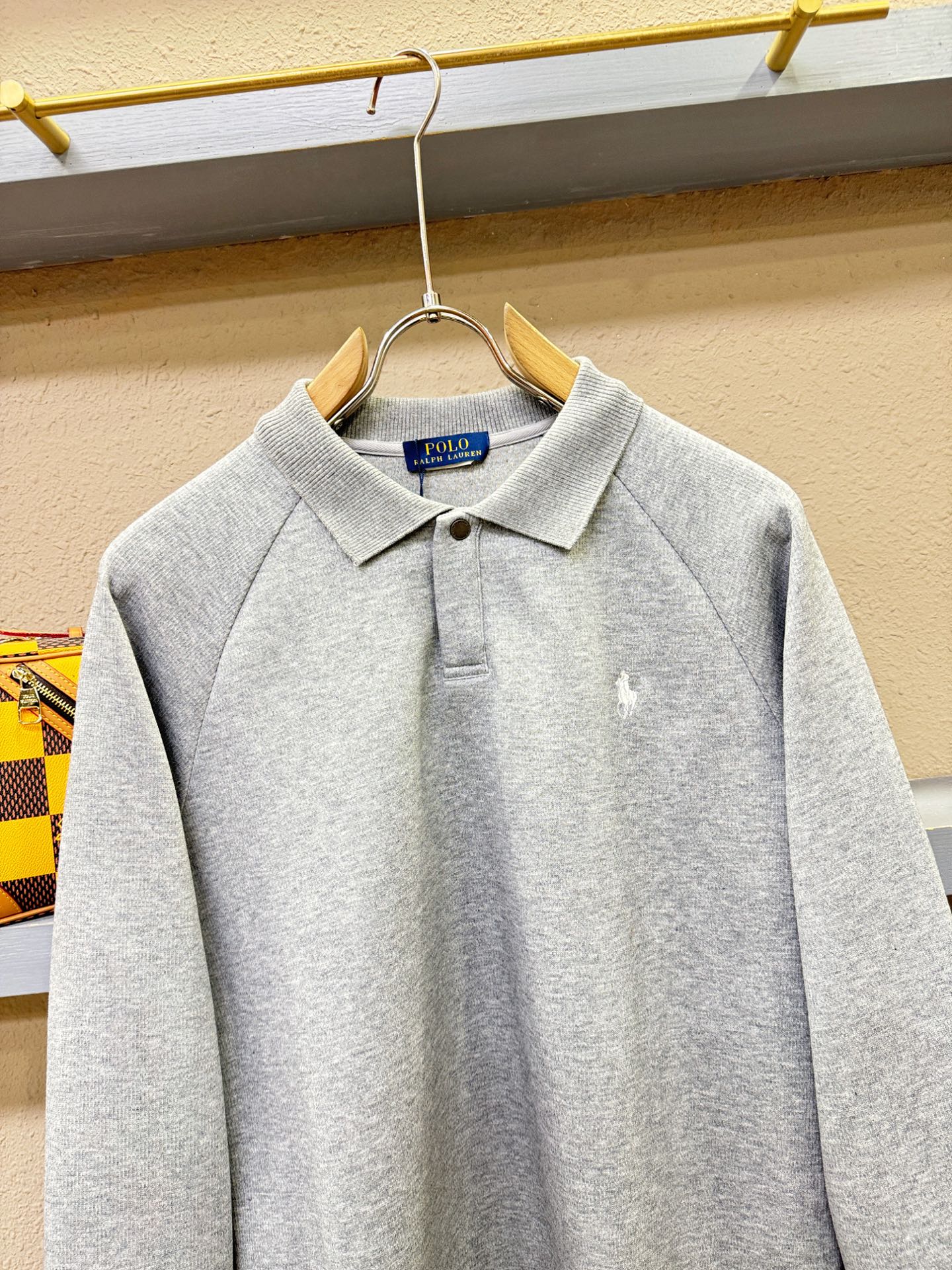 POLO 2026秋季新品，官网同步 经典大气百搭Polo领长袖T恤，顶级原版面料，质感细腻 超柔软亲肤触感！奢华高贵 