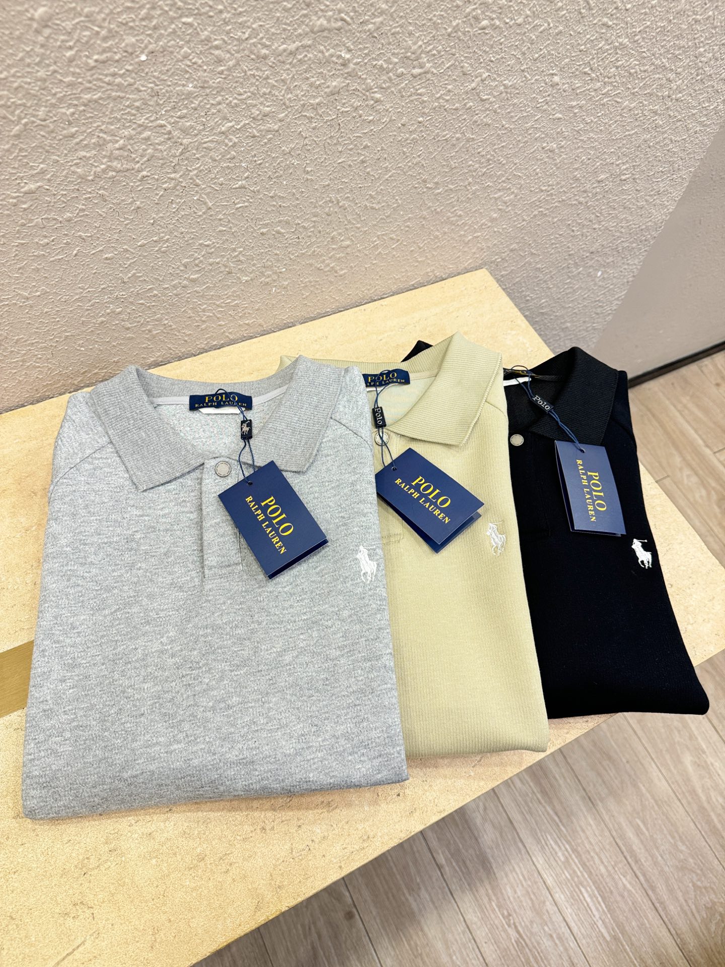 POLO 2026秋季新品，官网同步 经典大气百搭Polo领长袖T恤，顶级原版面料，质感细腻 超柔软亲肤触感！奢华高贵 