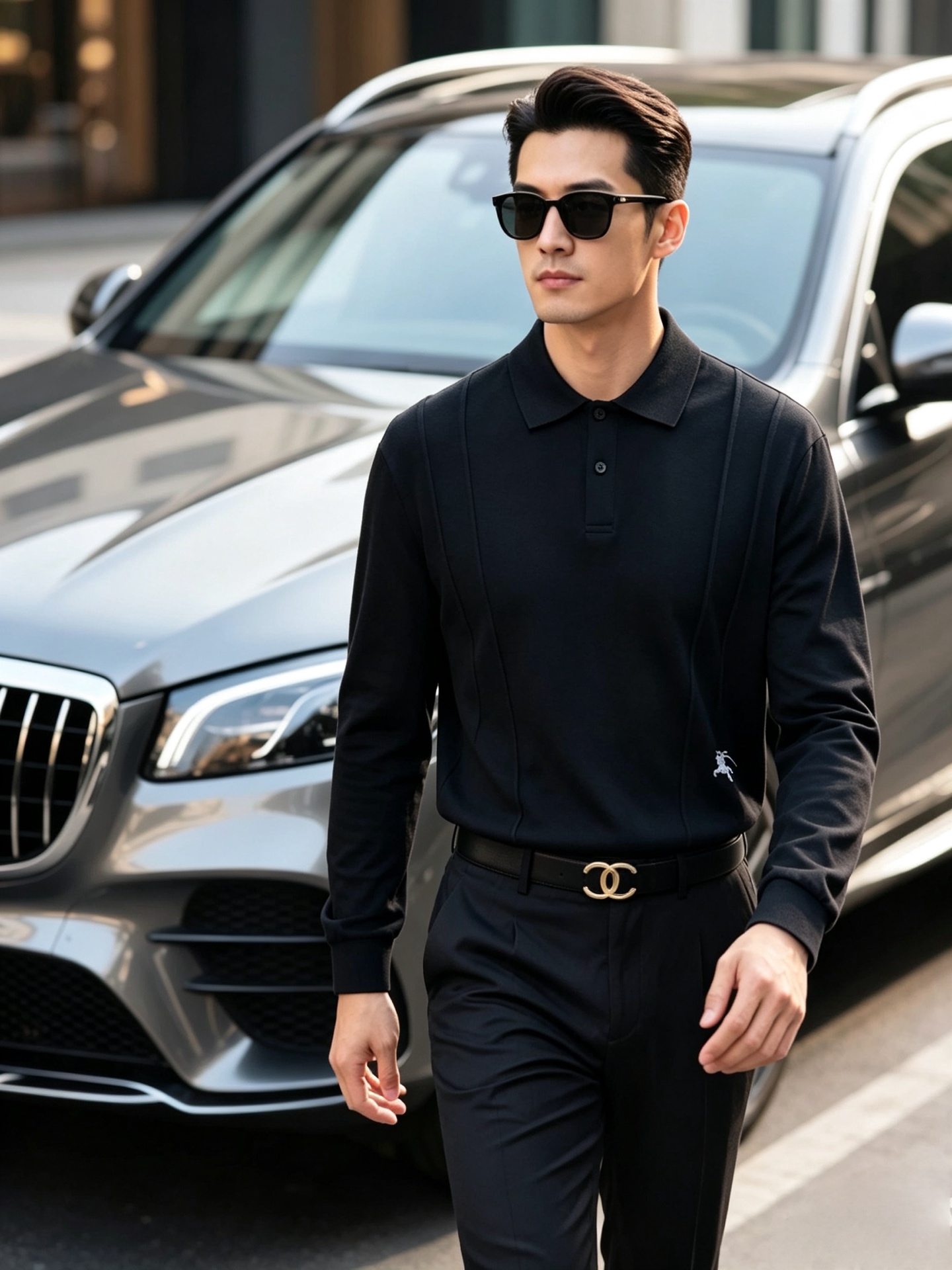 BURBERRY巴宝莉 2026秋季新品,官网同步 经典大气百搭Polo领长袖T恤,顶级原版面料,质感细腻 超柔软亲肤触 BURBERRY巴宝莉 2026秋季新品,官网同步 经典大气百搭Polo领长袖T恤,顶级原版面料,质感细腻 超柔软亲肤触