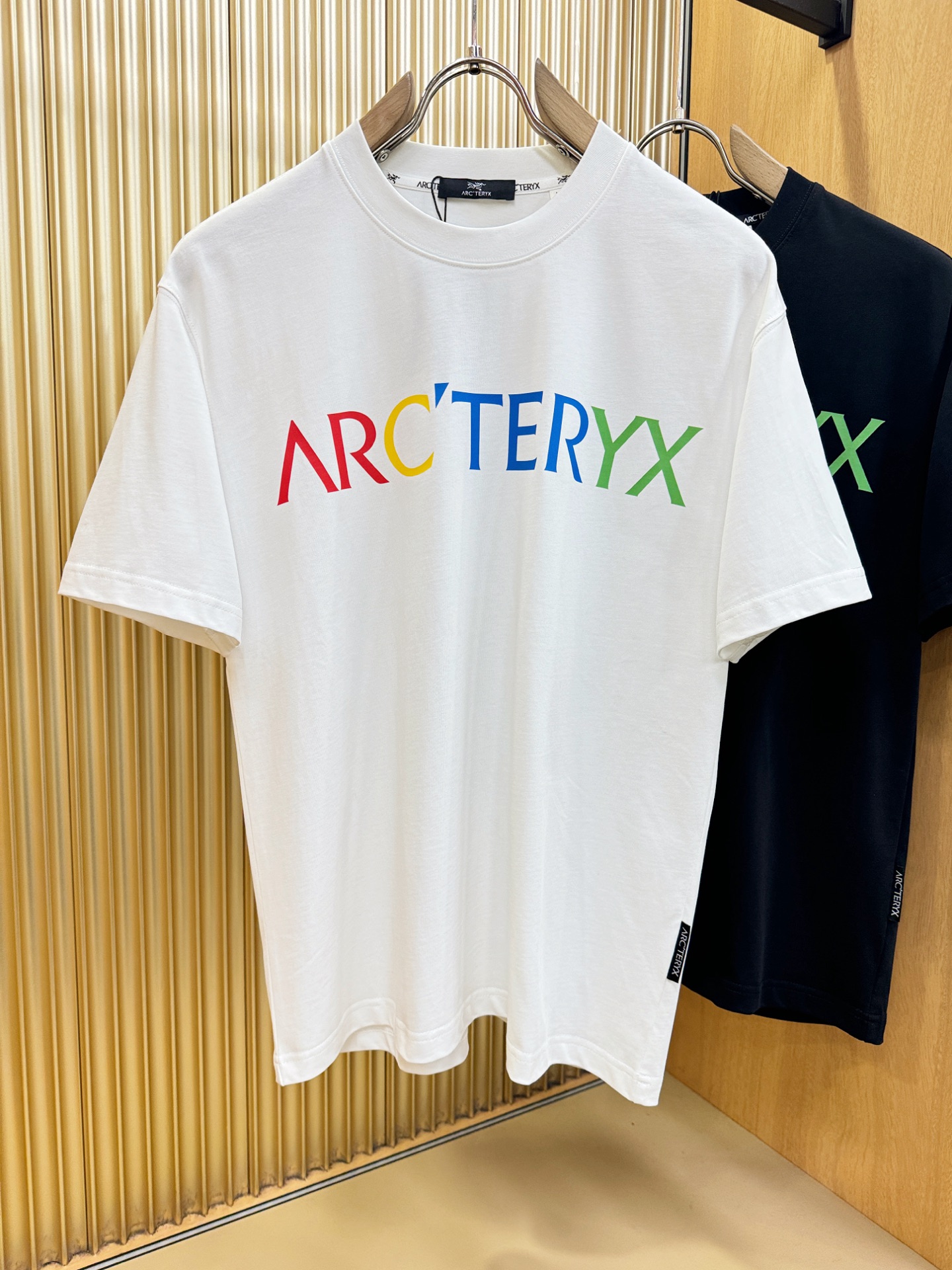 ARC‘TERYX/始祖鸟  2026新款短袖T恤！男女同款！走秀图案时尚休闲短袖T恤衫！设计logo设计！极具设计精选