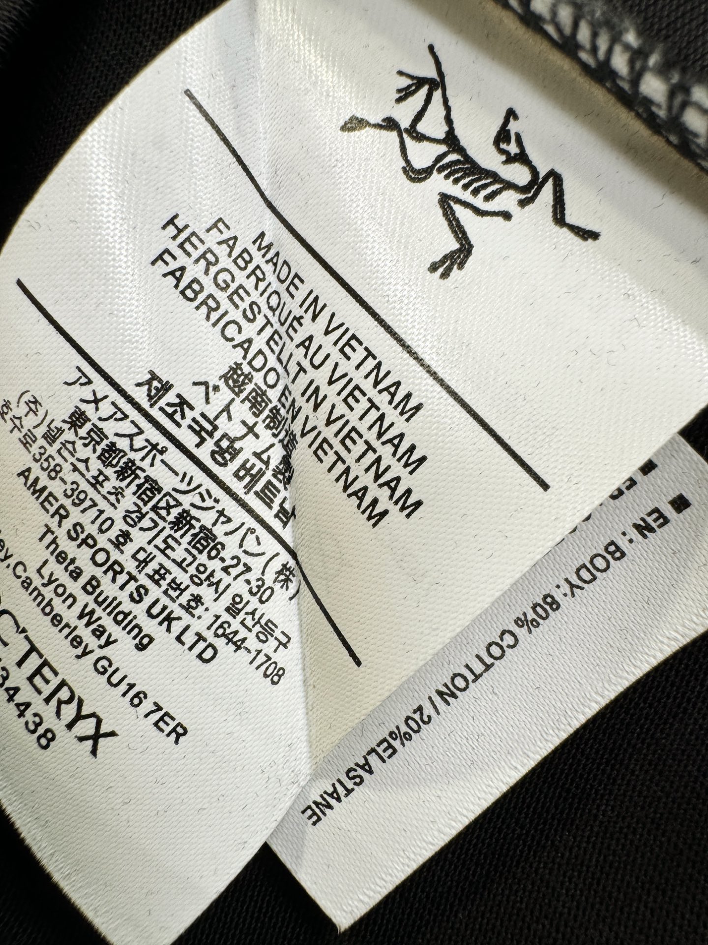 ARC‘TERYX/始祖鸟  2026新款短袖T恤！男女同款！走秀图案时尚休闲短袖T恤衫！设计logo设计！极具设计精选