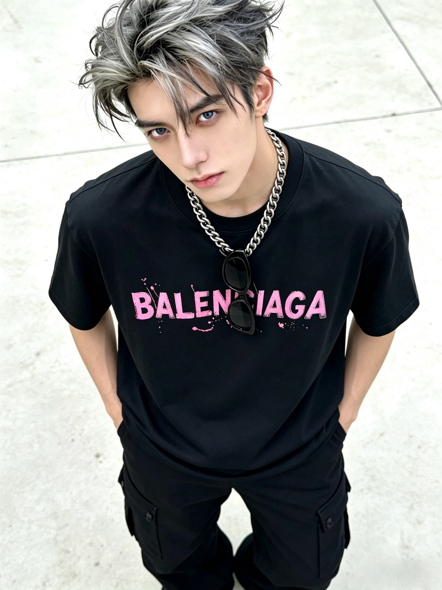 Balenciaga巴黎世家 2026新款短袖T恤!男女同款!走秀图案时尚休闲短袖T恤衫!设计logo设计!极具设计精选 Balenciaga巴黎世家 2026新款短袖T恤!男女同款!走秀图案时尚休闲短袖T恤衫!设计logo设计!极具设计精选