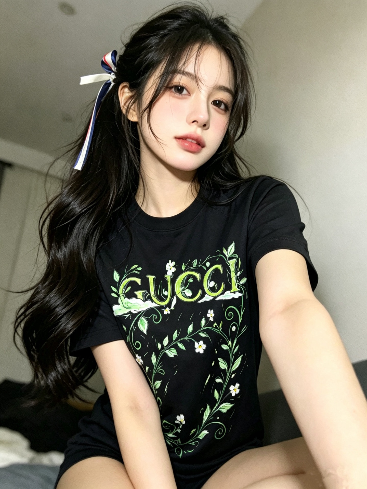 Gucci古奇 2026新款短袖T恤!男女同款!走秀图案时尚休闲短袖T恤衫!设计logo设计!极具设计精选客供面料,手感 Gucci古奇 2026新款短袖T恤!男女同款!走秀图案时尚休闲短袖T恤衫!设计logo设计!极具设计精选客供面料,手感