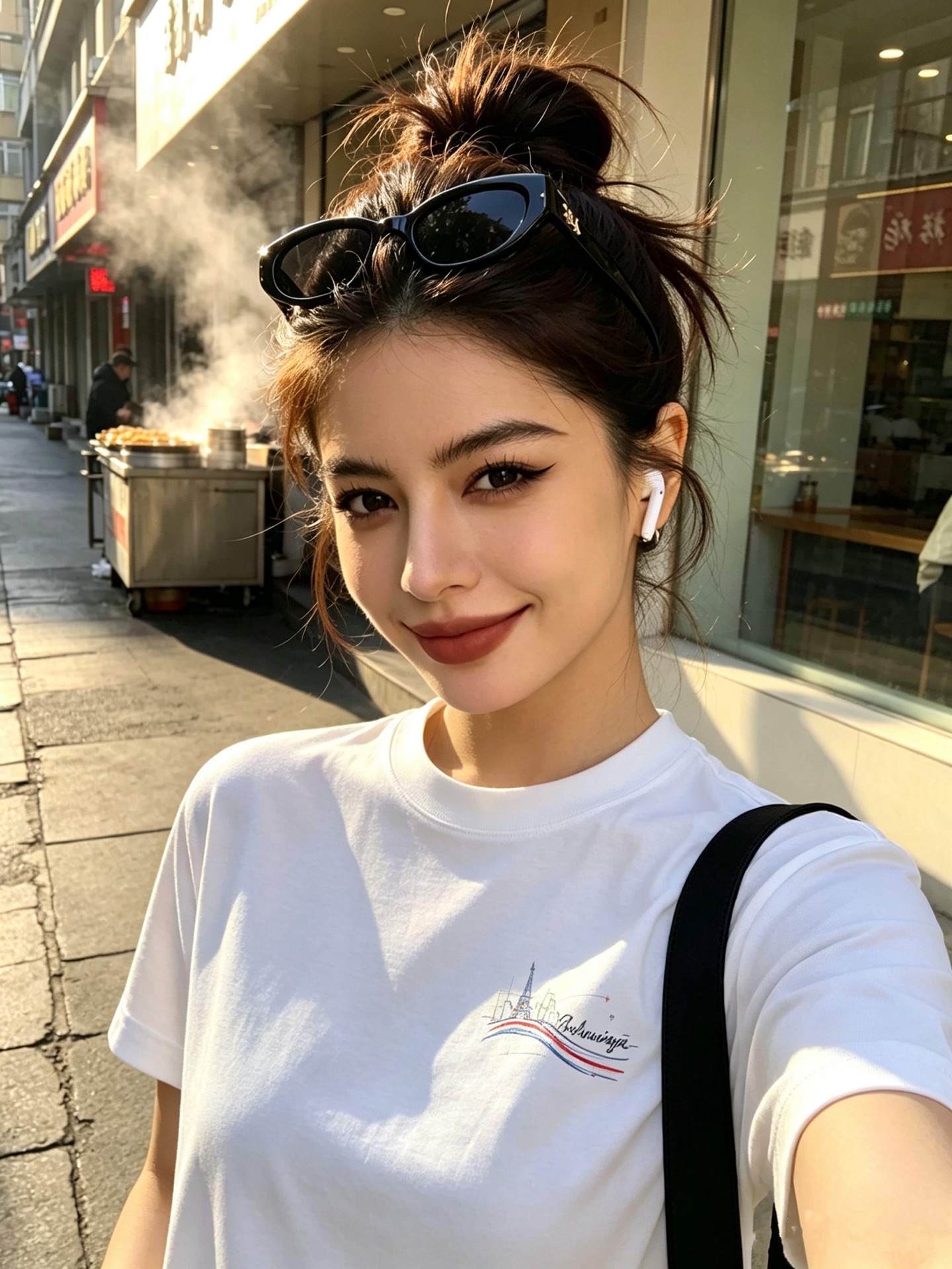 Balenciaga巴黎世家 2026新款短袖T恤！男女同款！走秀图案时尚休闲短袖T恤衫！设计logo设计！极具设计精选