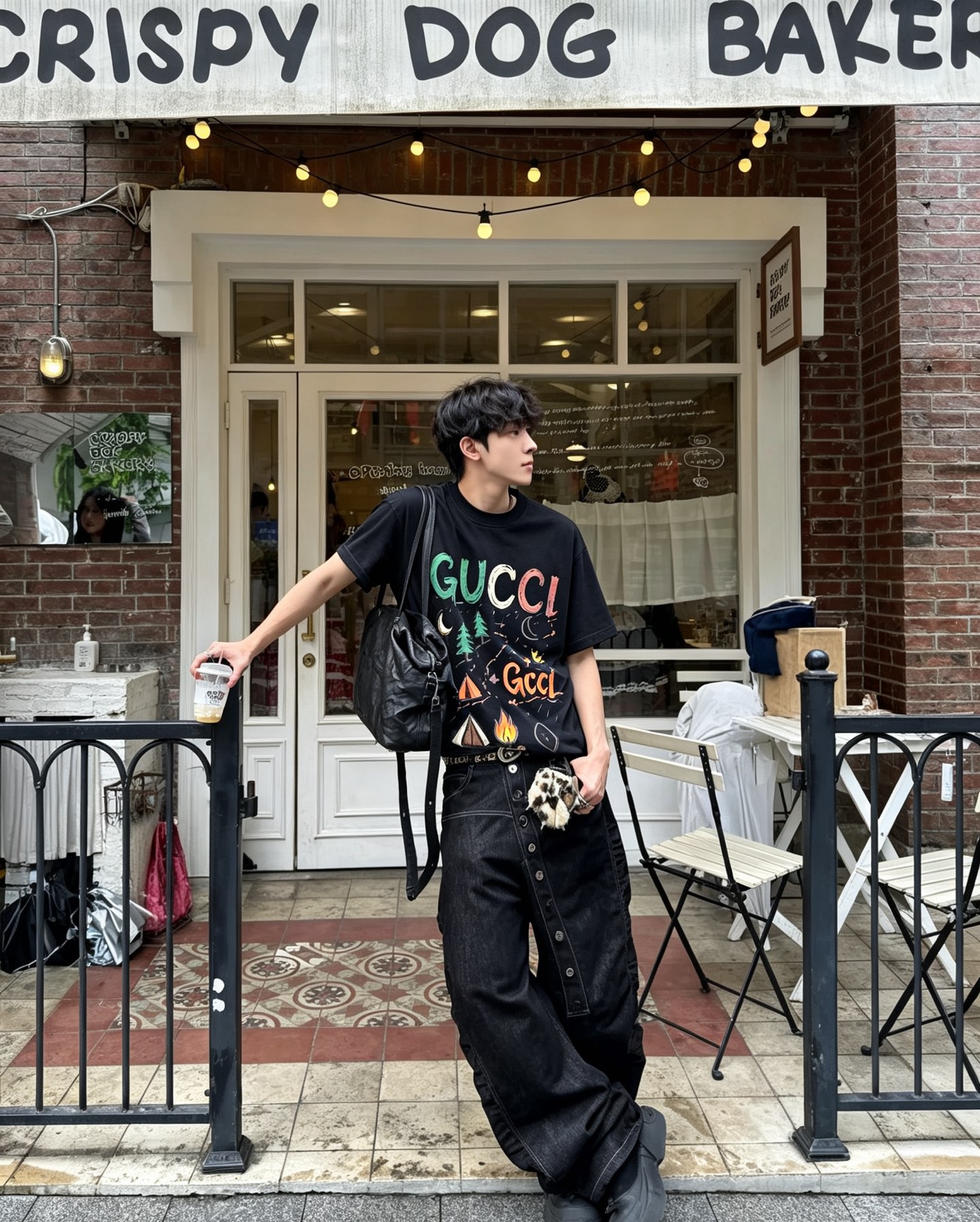 Gucci古奇2026新款短袖T恤!男女同款!走秀图案时尚休闲短袖T恤衫!设计logo设计!极具设计精选客供面料,手感柔 Gucci古奇2026新款短袖T恤!男女同款!走秀图案时尚休闲短袖T恤衫!设计logo设计!极具设计精选客供面料,手感柔