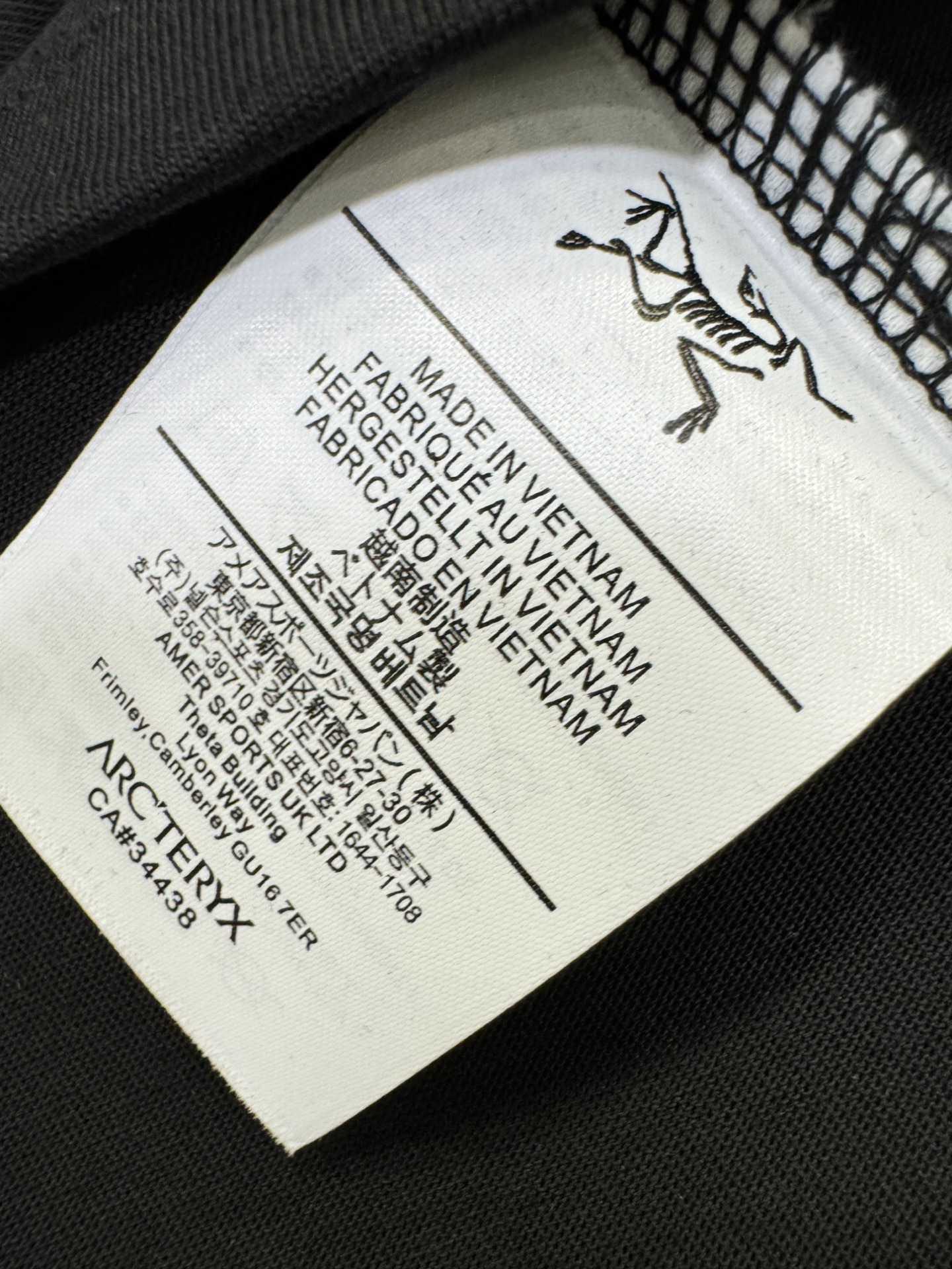 ARC‘TERYX/始祖鸟 2026新款短袖T恤！男女同款！走秀图案时尚休闲短袖T恤衫！设计logo设计！极具设计精选客