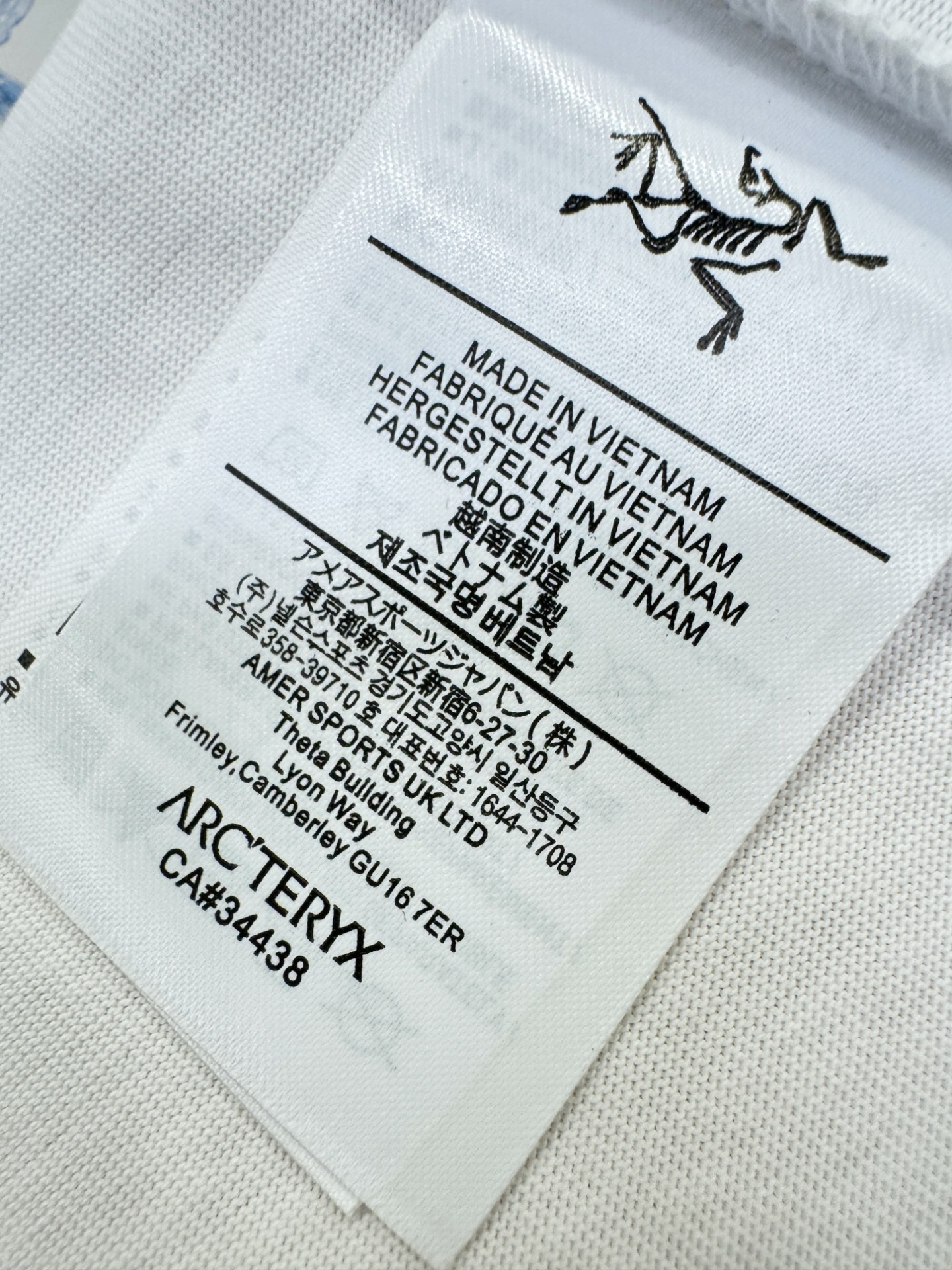 ARC‘TERYX/始祖鸟 2026新款短袖T恤！男女同款！走秀图案时尚休闲短袖T恤衫！设计logo设计！极具设计精选客