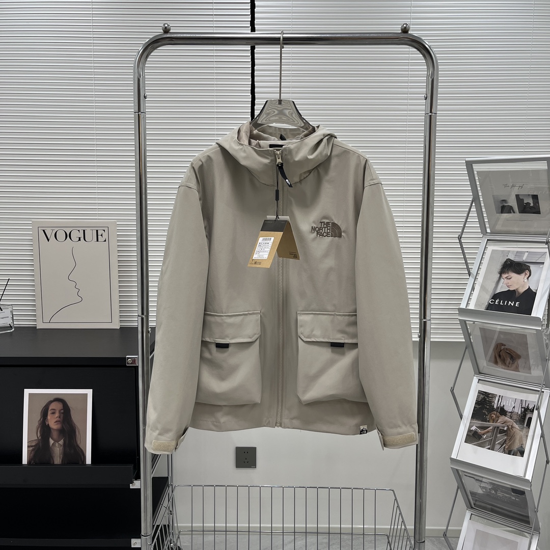 SY887# The North Face Men’s Windproof Jacket with Waterproof Pockets - 图片 3