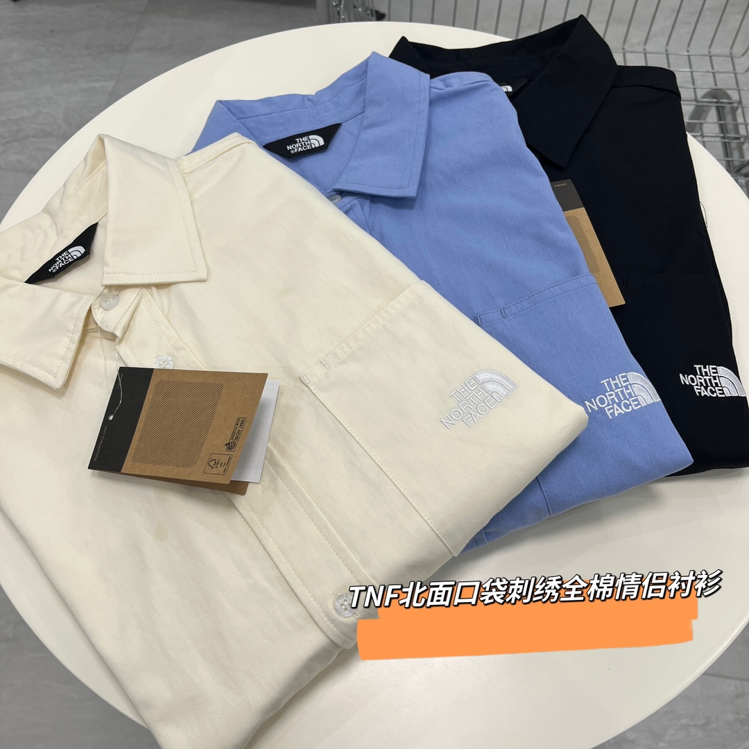 Korean Order: The North Face Urban Bid Series Embroidered Logo Shirt.