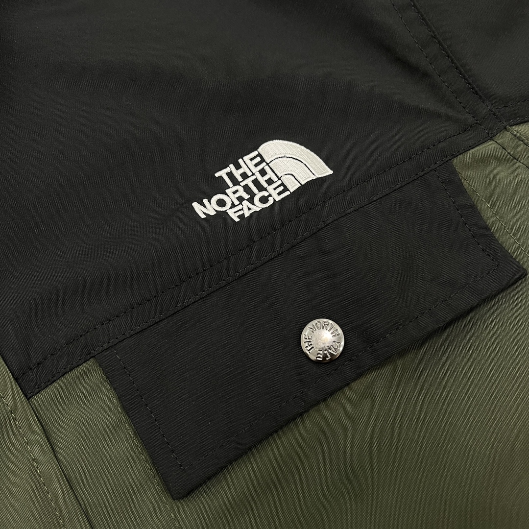 Product Summary: North Face L/S Nuptse Shirt in Green and Black, Various Sizes. - 图片 7