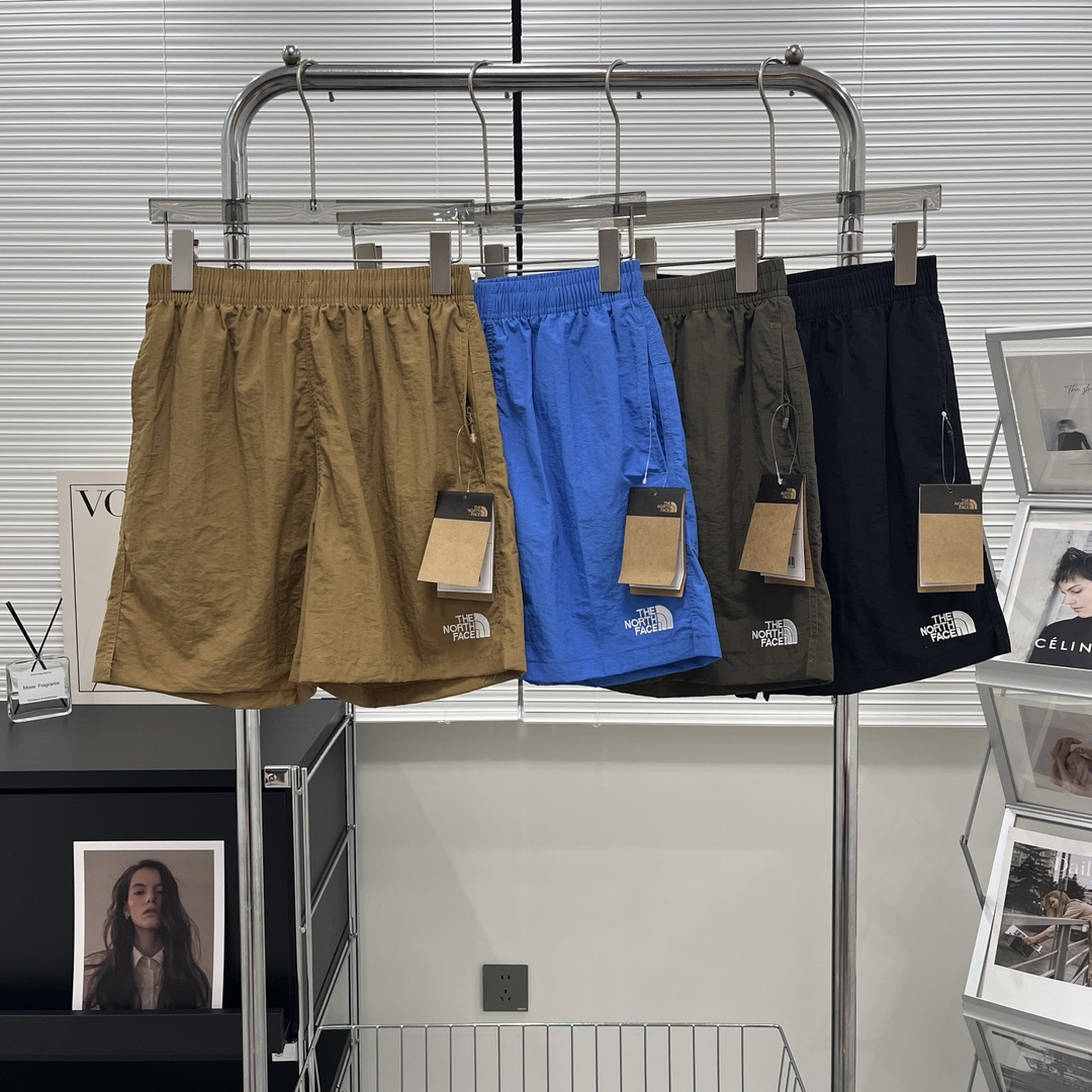TNF Couple Embroidery Dry Shorts: Waterproof, Comfortable, Stylish. Sizes and Colors Available. - 图片 6