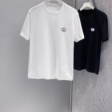 GU~双G彩色Logo刺绣短袖T恤 春夏系列 定制优质生态新疆棉 质地柔软细腻、具有出色的热调节性和吸湿性,纵使高强度运 GU~双G彩色Logo刺绣短袖T恤 春夏系列 定制优质生态新疆棉 质地柔软细腻、具有出色的热调节性和吸湿性,纵使高强度运