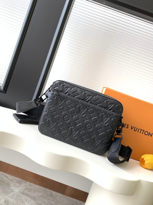 Louis Vuitton Discovery Bumbag Monogram Shadow Leather Crossbody Bag