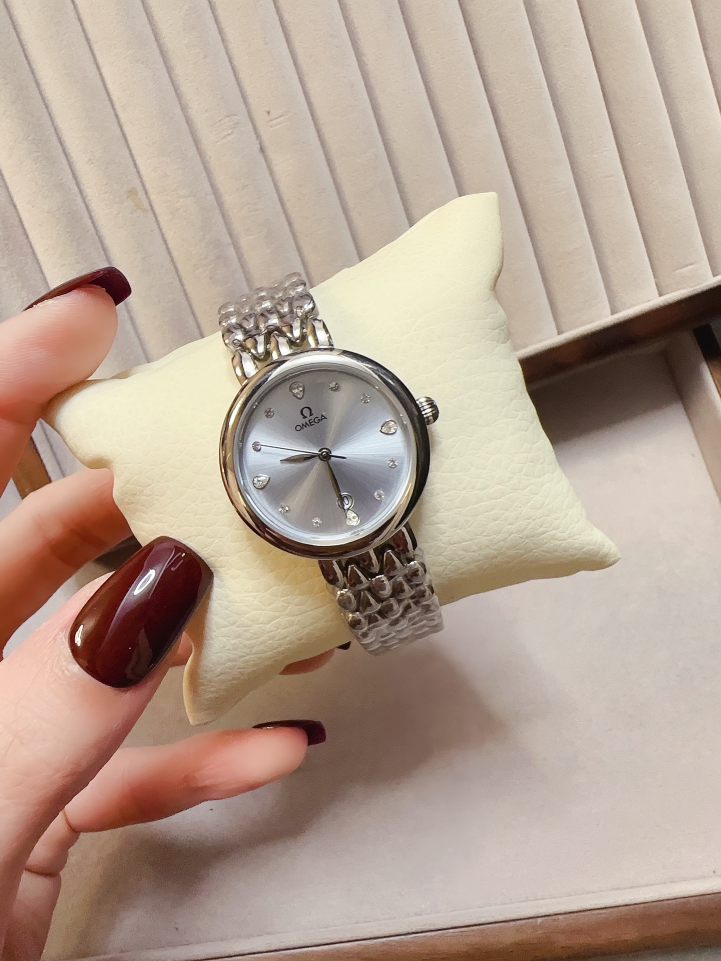 Omega De Ville Prestige Ladies Watch, 27mm Stainless Steel on Bracelet