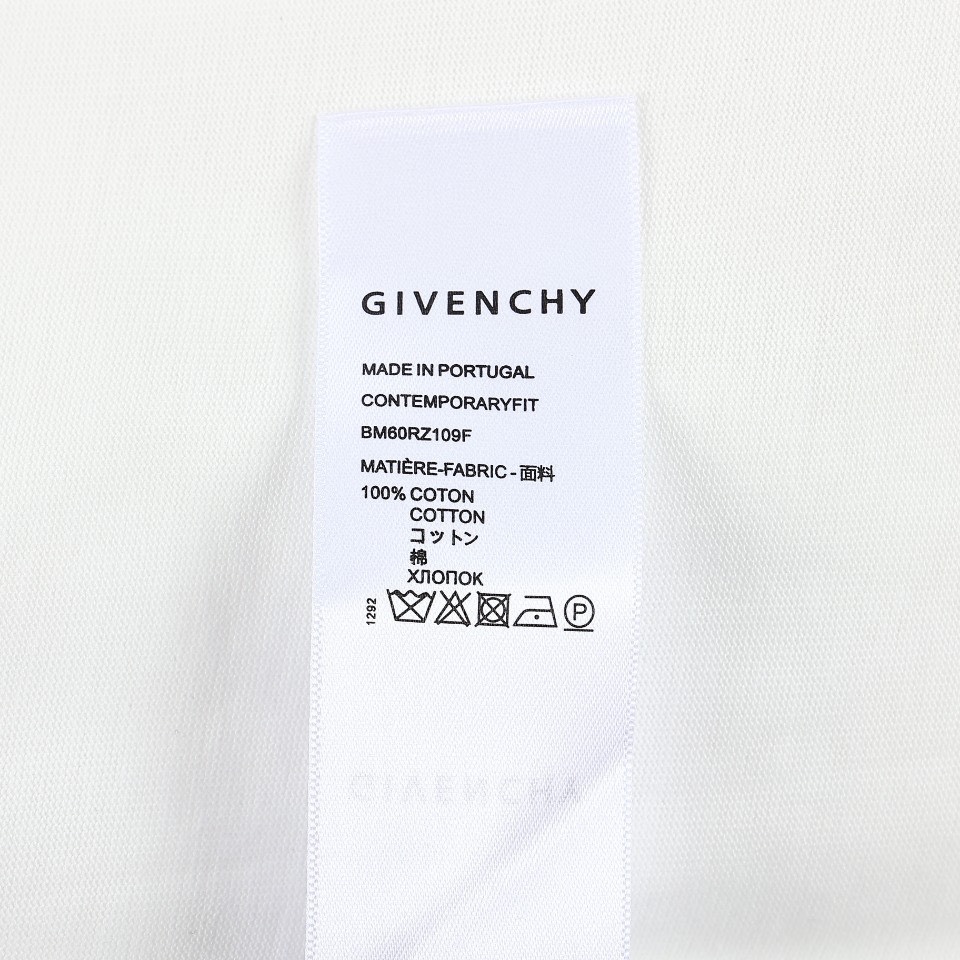 Givenchy/纪梵希GVC 24ss新款4G方块印花短袖T恤