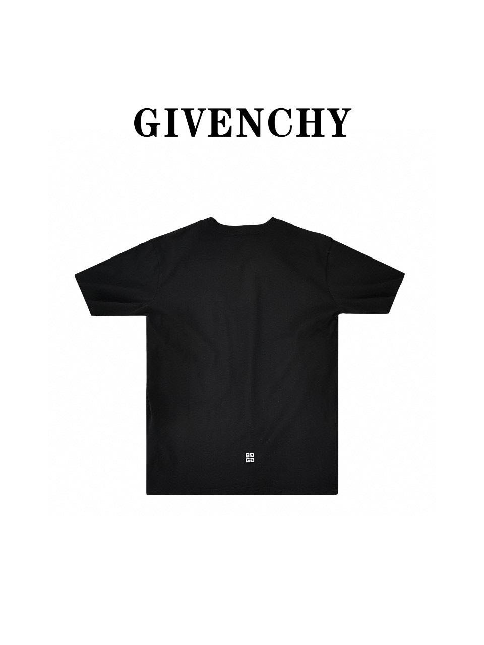 Givenchy/纪梵希24ss新款领口羽毛标志短袖T恤