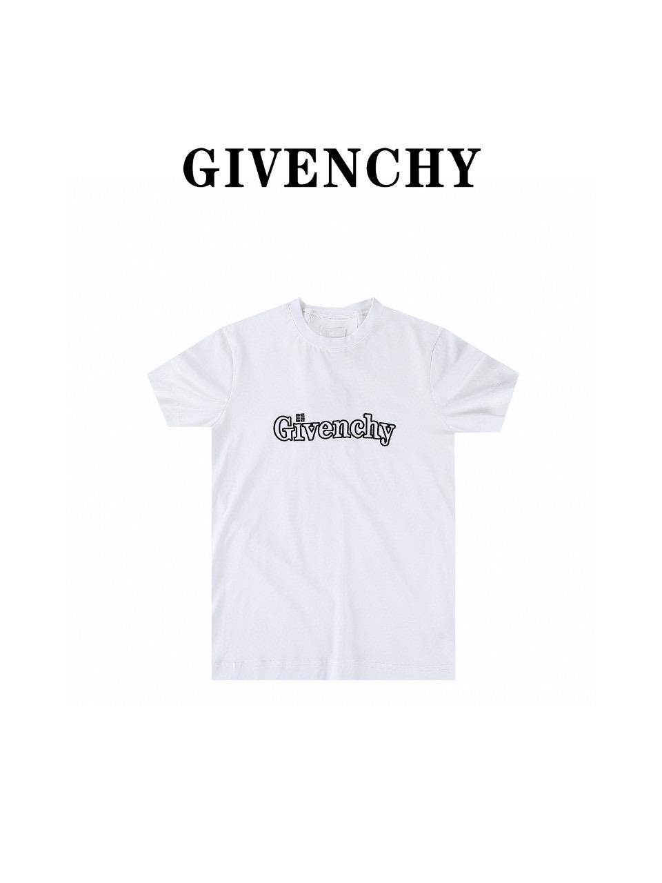 Givenchy 纪梵希 gvc 立体字母短袖