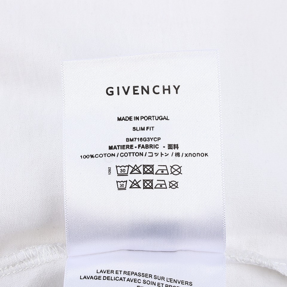 Givenchy 纪梵希 gvc 立体字母短袖