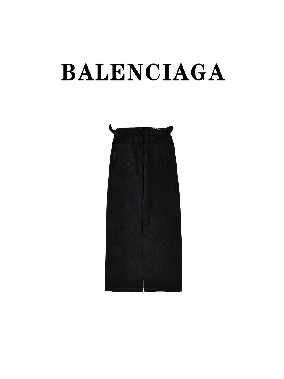 Balenciaga 巴黎世家 BLCG24SS 刀割破洞牛仔长裤