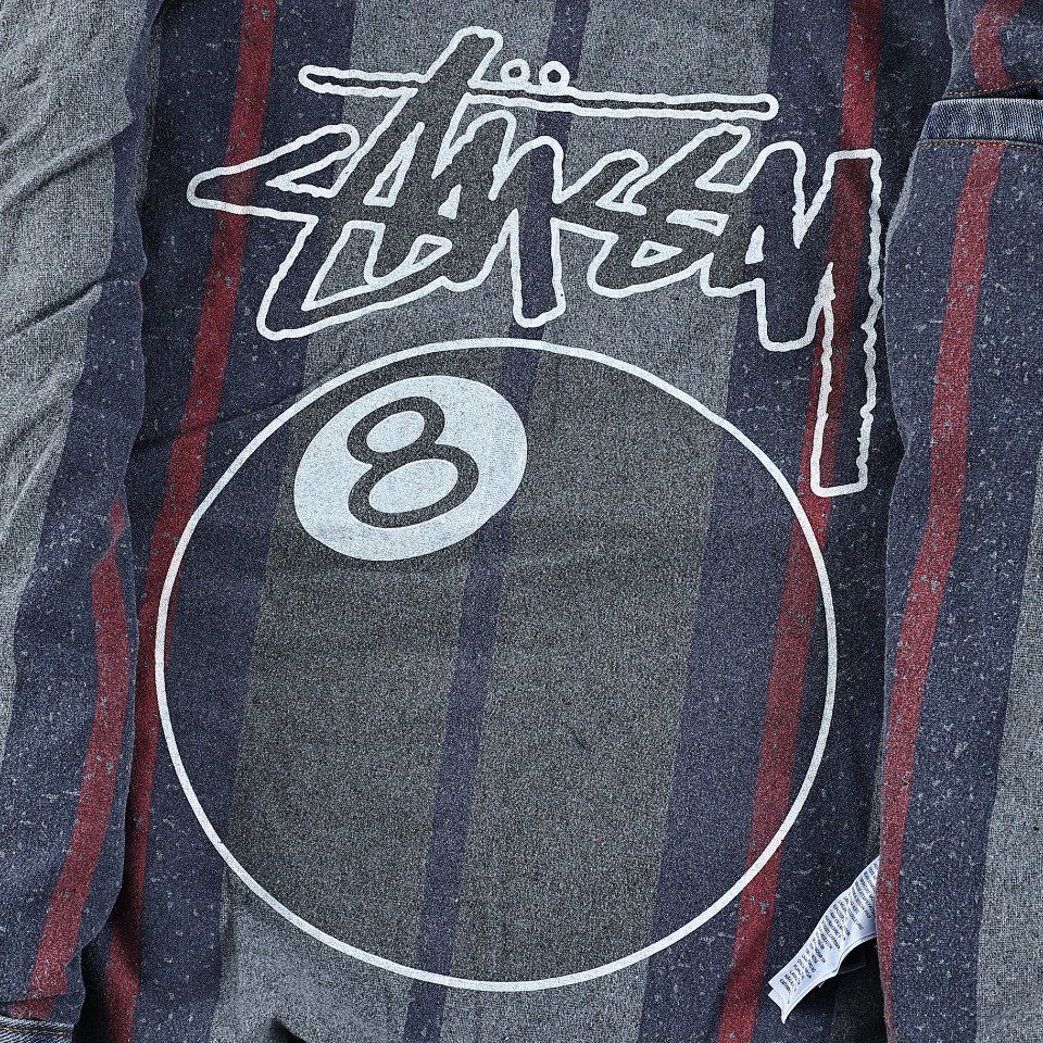 Stussy x Levi‘s 斯图西&李维斯150周年浮雕牛仔双面穿外套夹克