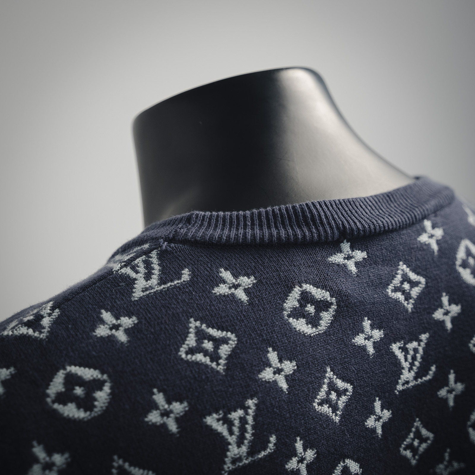 Louis Vuitton LV 路易威登 24FW 星空渐变满印圆领毛衣
