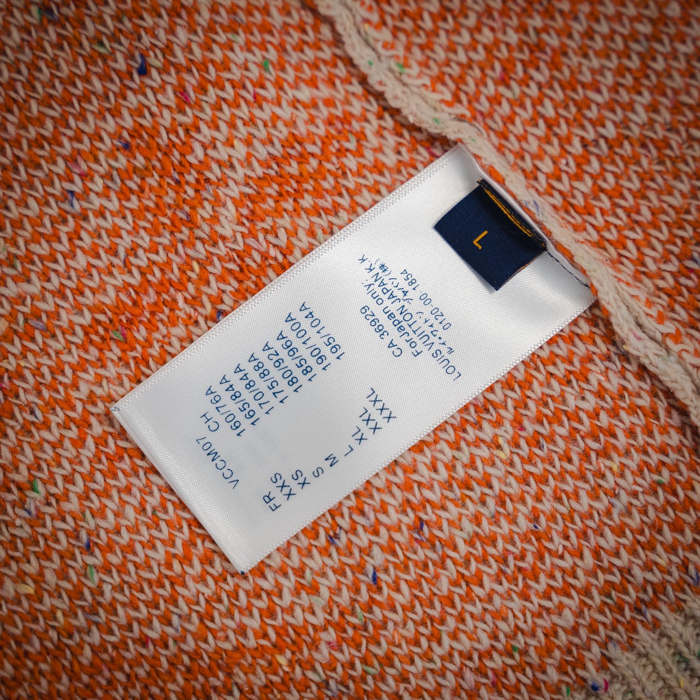 LOUIS VUITTON路易威登LV 24ss老花满印logo提花圆领毛衣