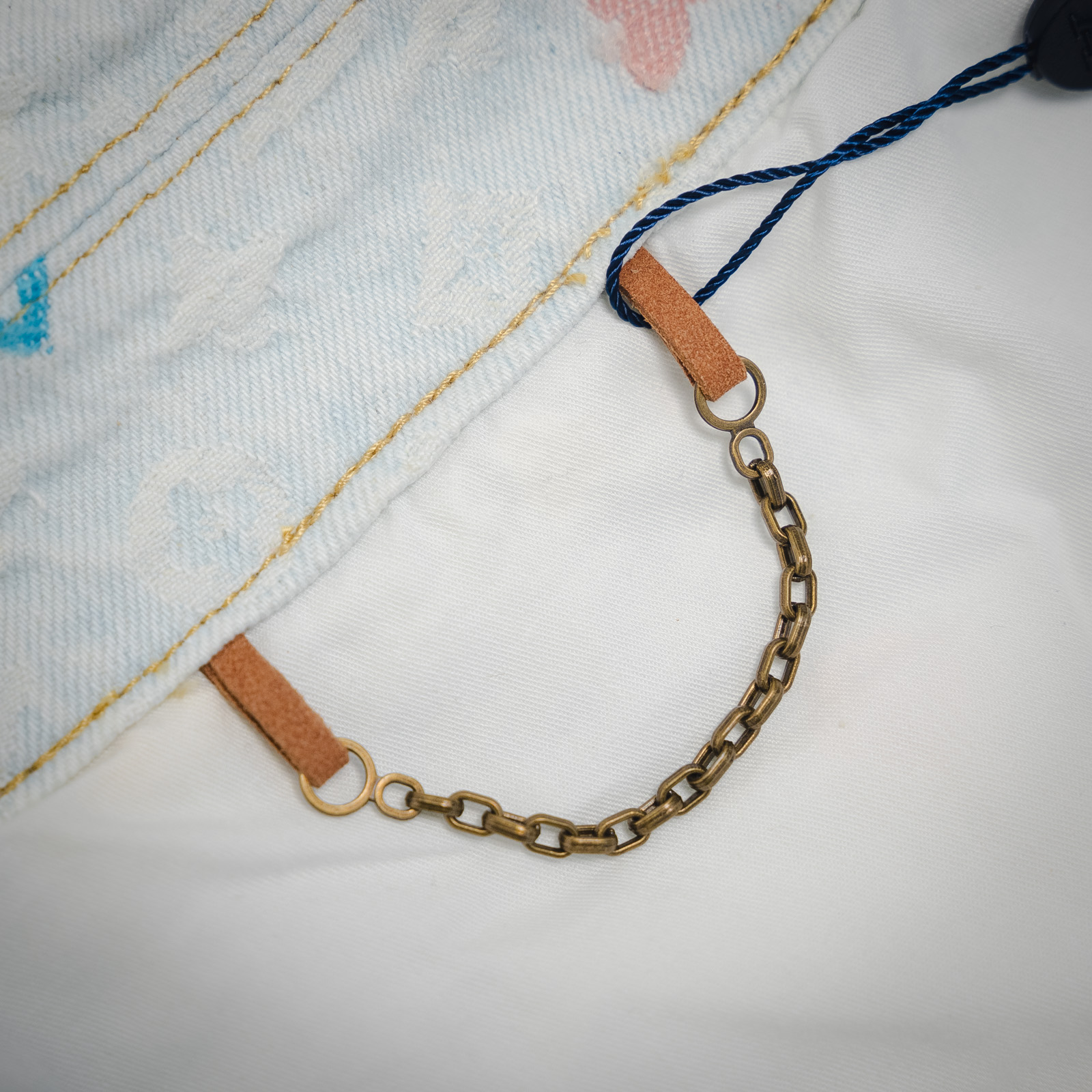 Louis Vuitton/路易威登 Tyler联名老花提花刺绣牛仔外套