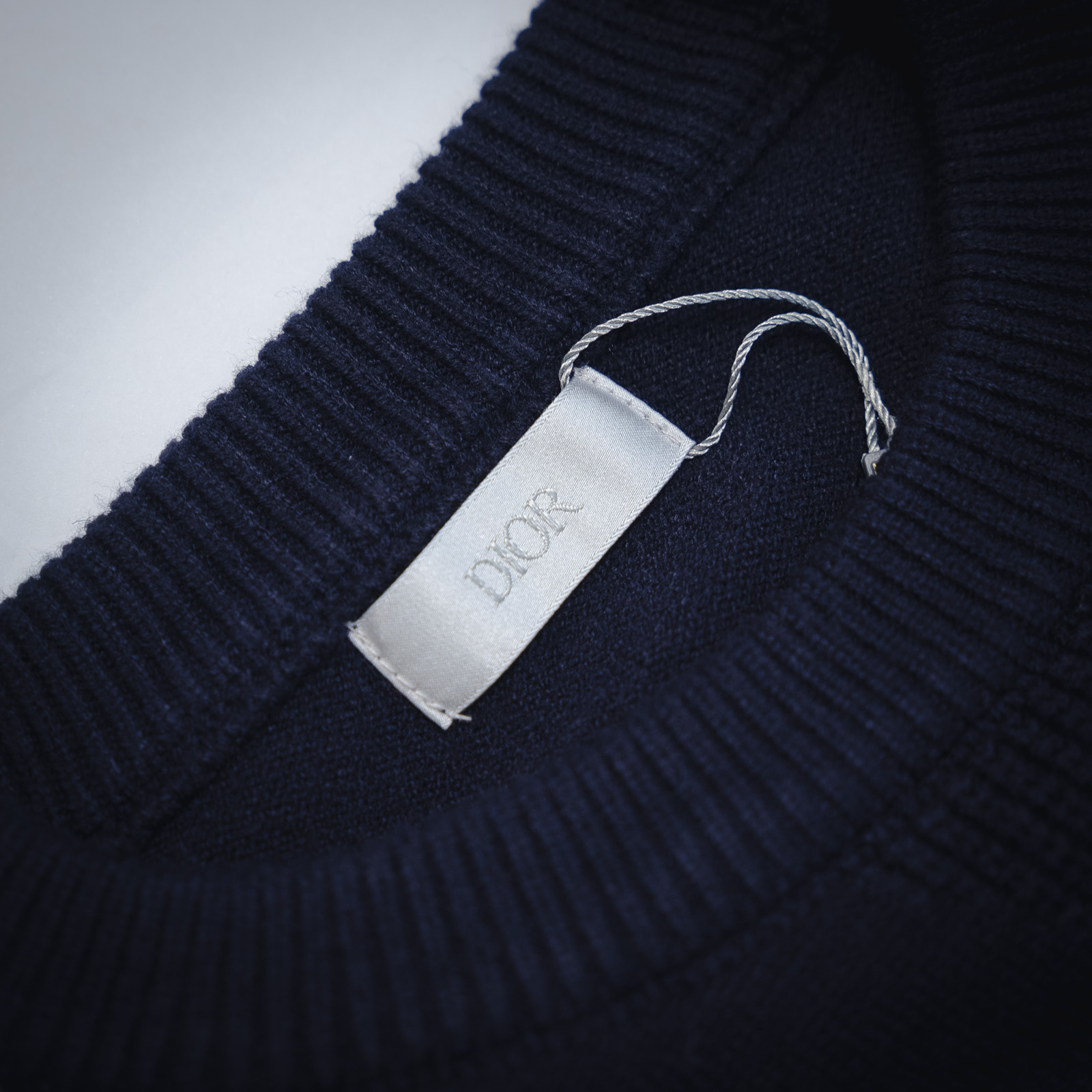 DIOR/迪奥CD2023SS经典款侧边字母LOGO织带套头毛衣