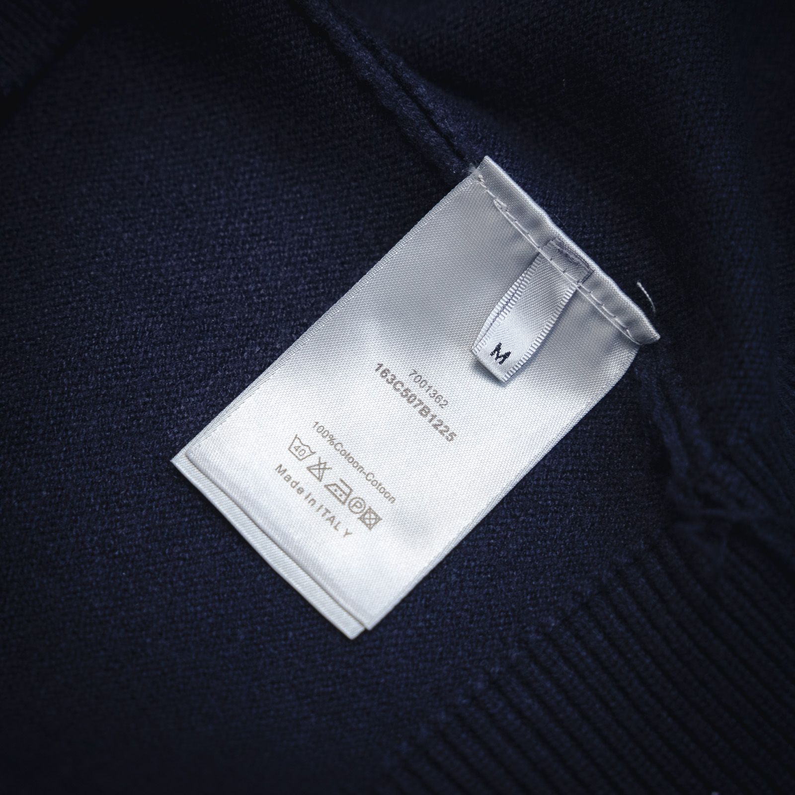 DIOR/迪奥CD2023SS经典款侧边字母LOGO织带套头毛衣