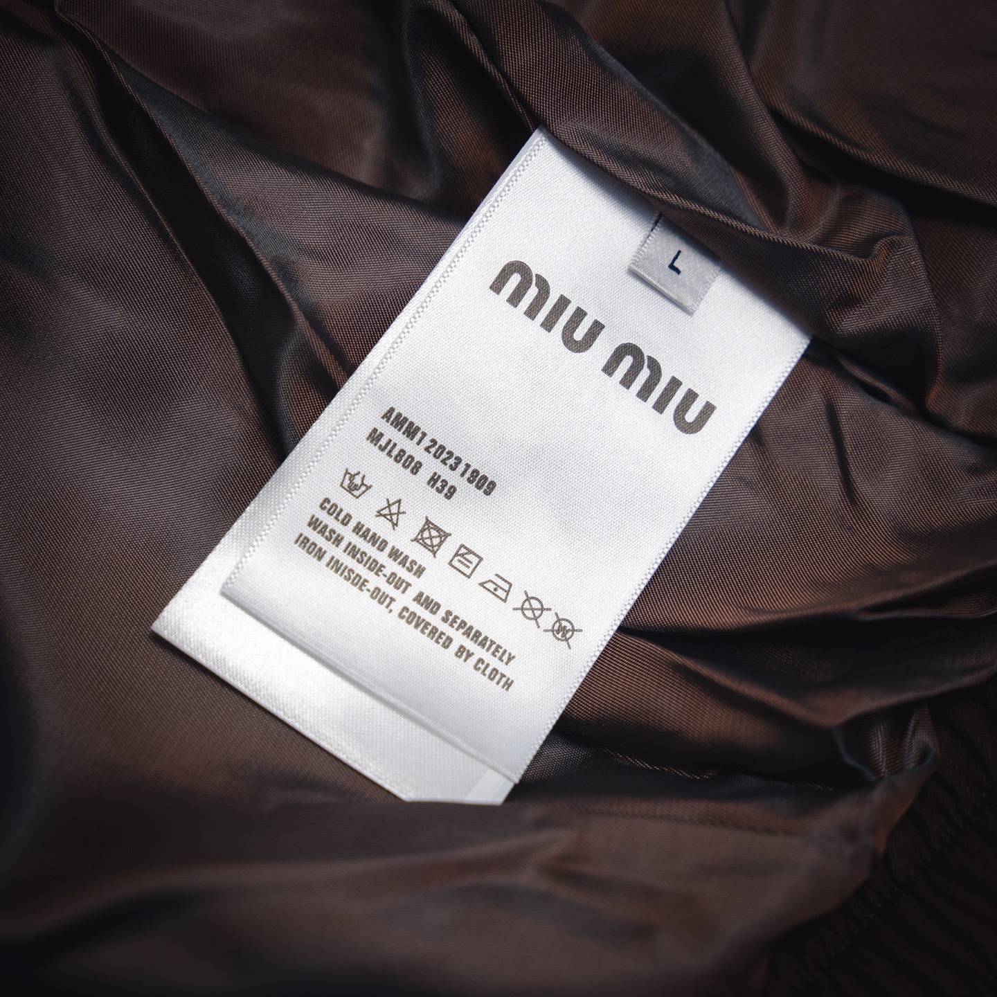 Miumiu 24FW 哈林顿夹克外套