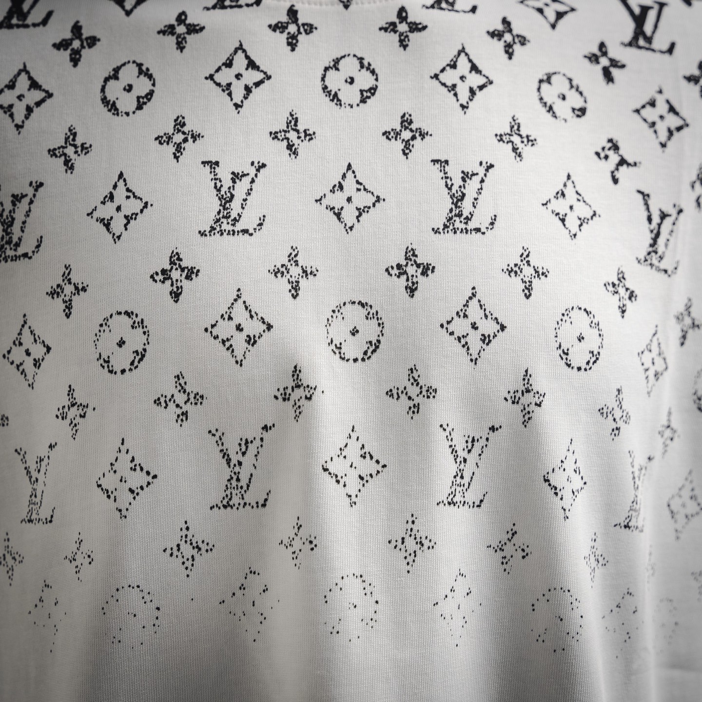 Louis Vuitton/路易威登LV 渐变满印老花印花短袖T恤