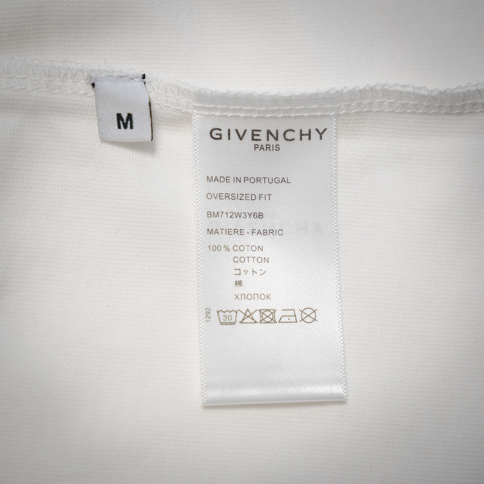 Givenchy 纪梵希 GVC 刺绣字母Logo 短袖T恤