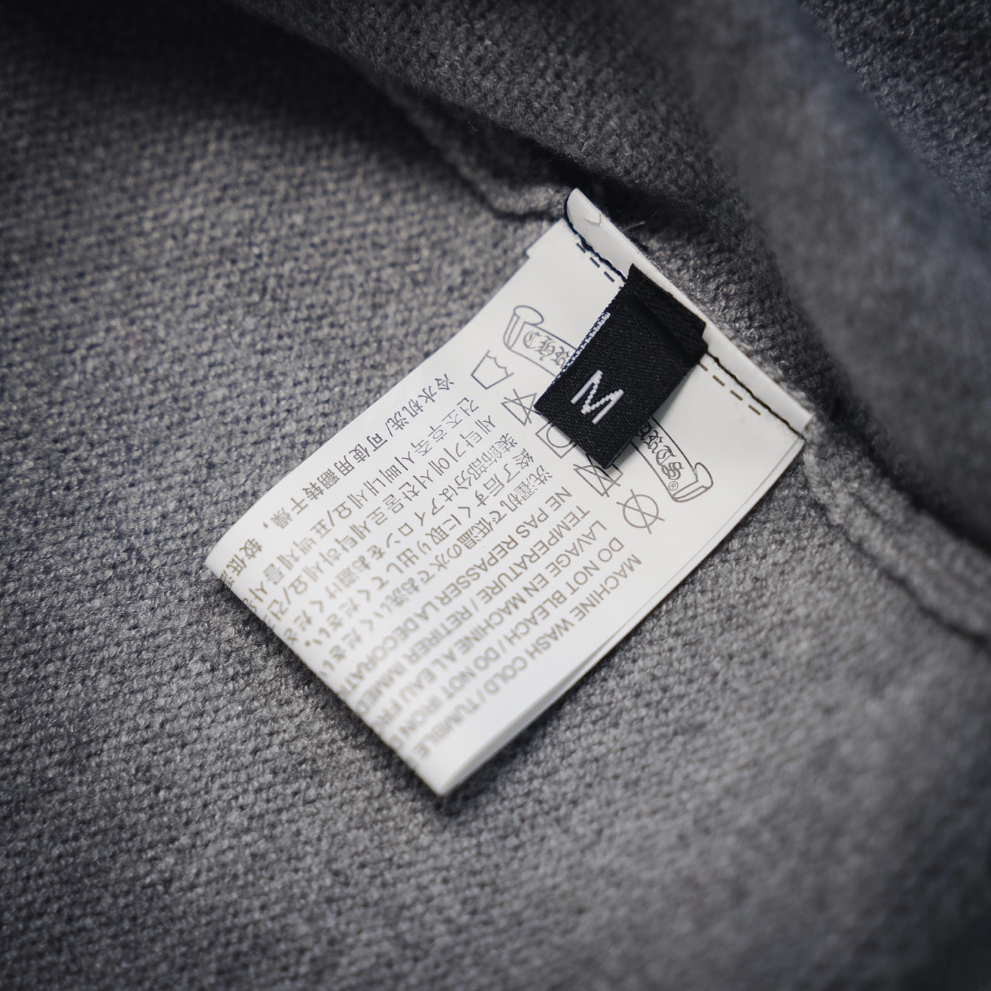chrome hearts ch克罗心十字架经典款重工烫钻拉链衫针织毛衣连帽外套