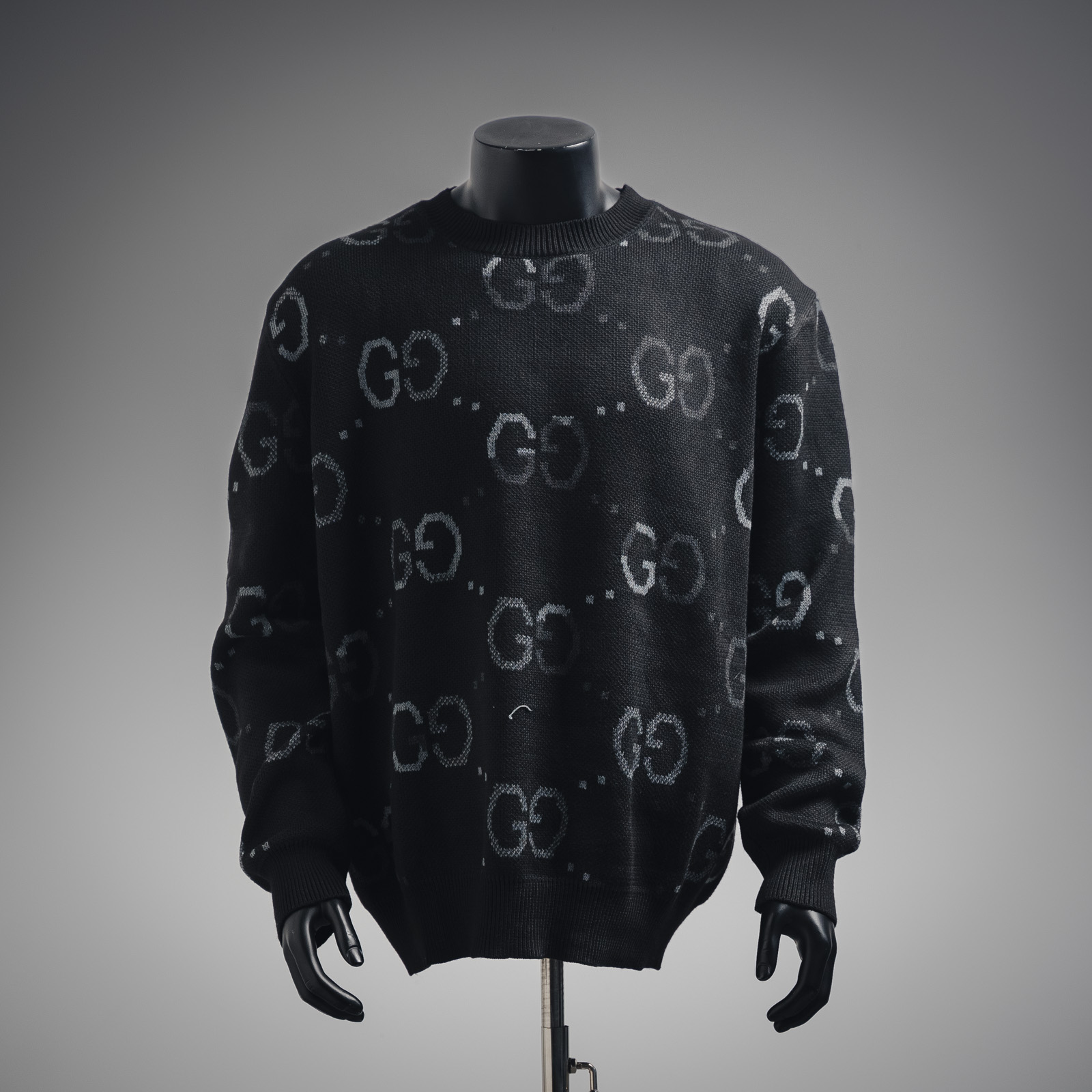 GUCCI/古驰 经典互扣式图案针织套头毛衣