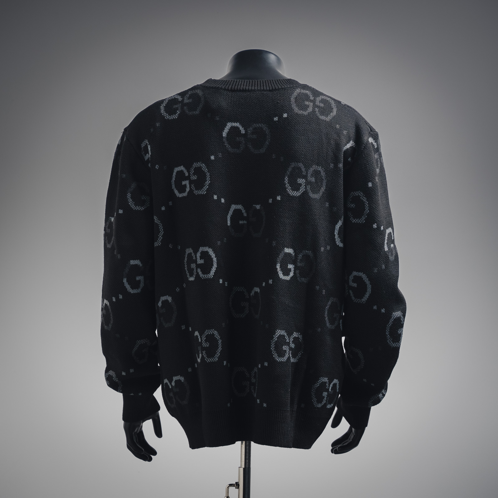GUCCI/古驰 经典互扣式图案针织套头毛衣