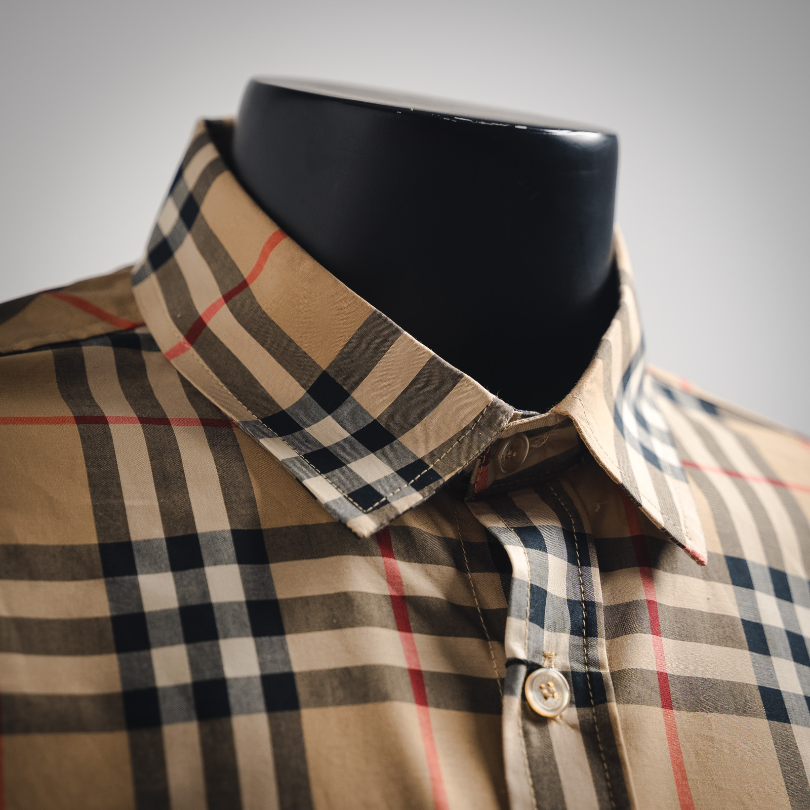 Burberry/巴宝莉经典元素条纹长袖衬衫 BBR品牌最具代表性经典条纹衬衣