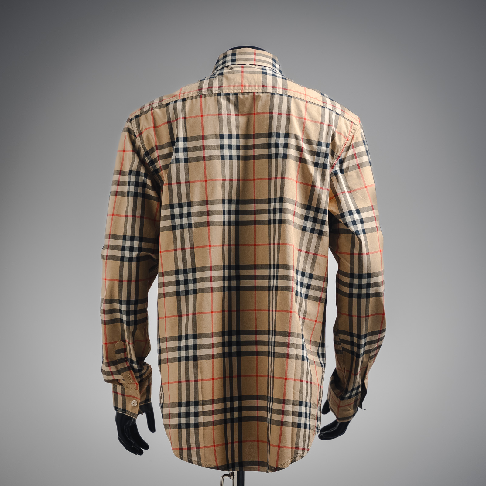 Burberry/巴宝莉经典元素条纹长袖衬衫 BBR品牌最具代表性经典条纹衬衣